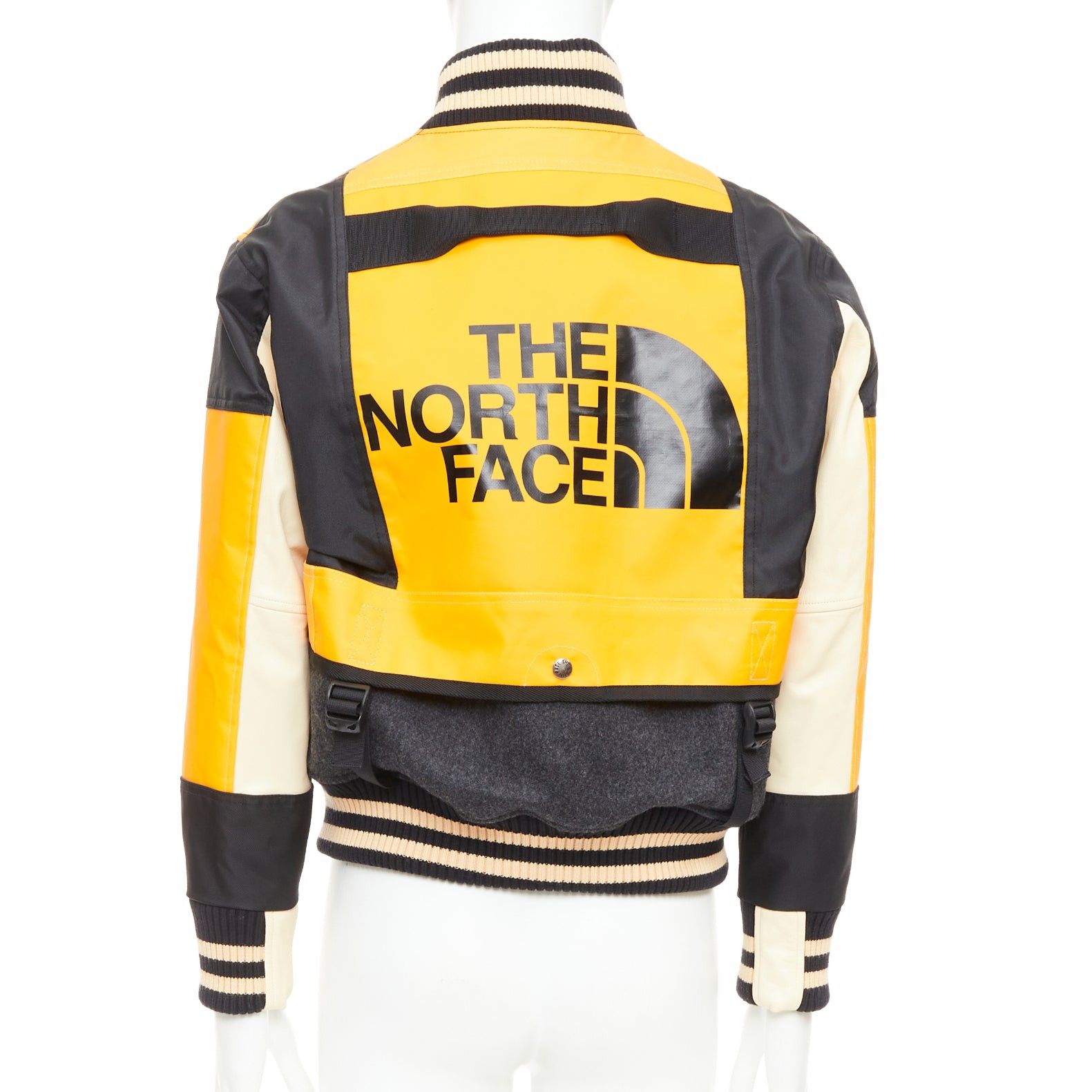 Junya Watanabe rare JUNYA WATANABE The North Face 2017 yellow grey duffel deconstructed bomber XS Size US XS / EU 42 / 0 - 1 Thumbnail