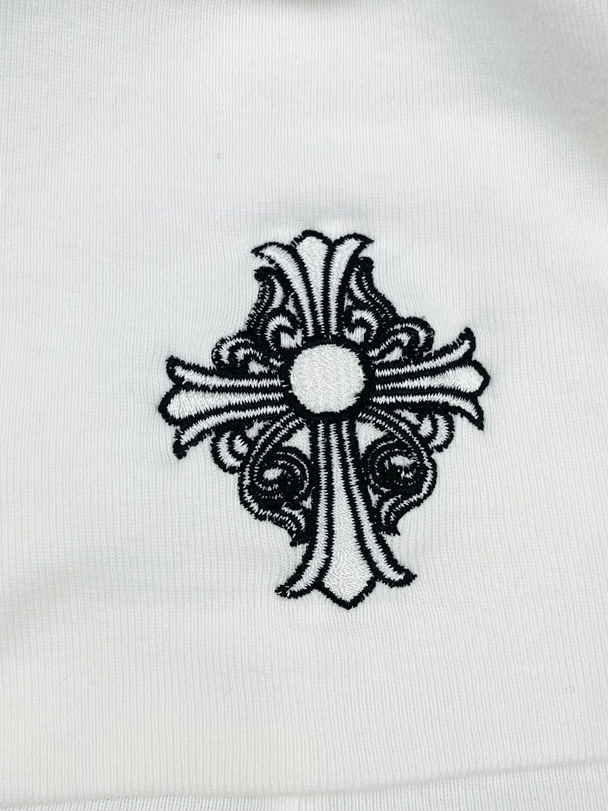 Chrome Hearts Chrome Hearts Floral Cross Embroidered Logo Skull Beanie Size ONE SIZE - 3 Thumbnail