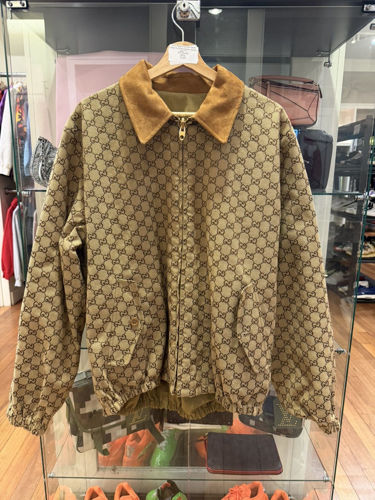 Gucci Gucci GG Reversible Coach Jacket Size US M / EU 48-50 / 2 - 1 Thumbnail