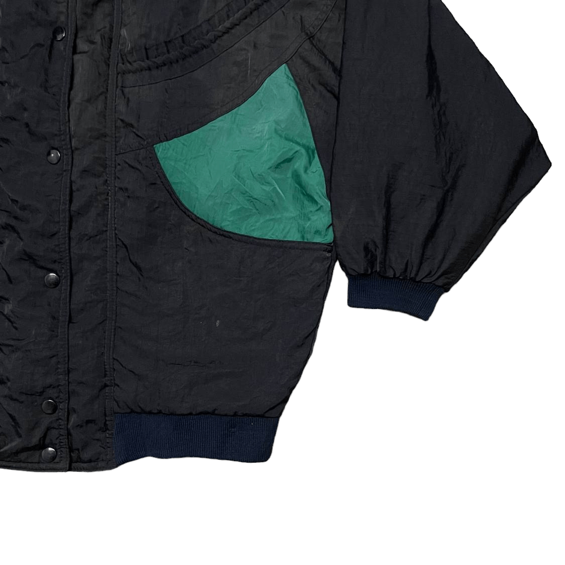 Industrie Vintage Industry Motorcyclist Balloon Sleeve Bomber Jacket Size US L / EU 52-54 / 3 - 4 Thumbnail
