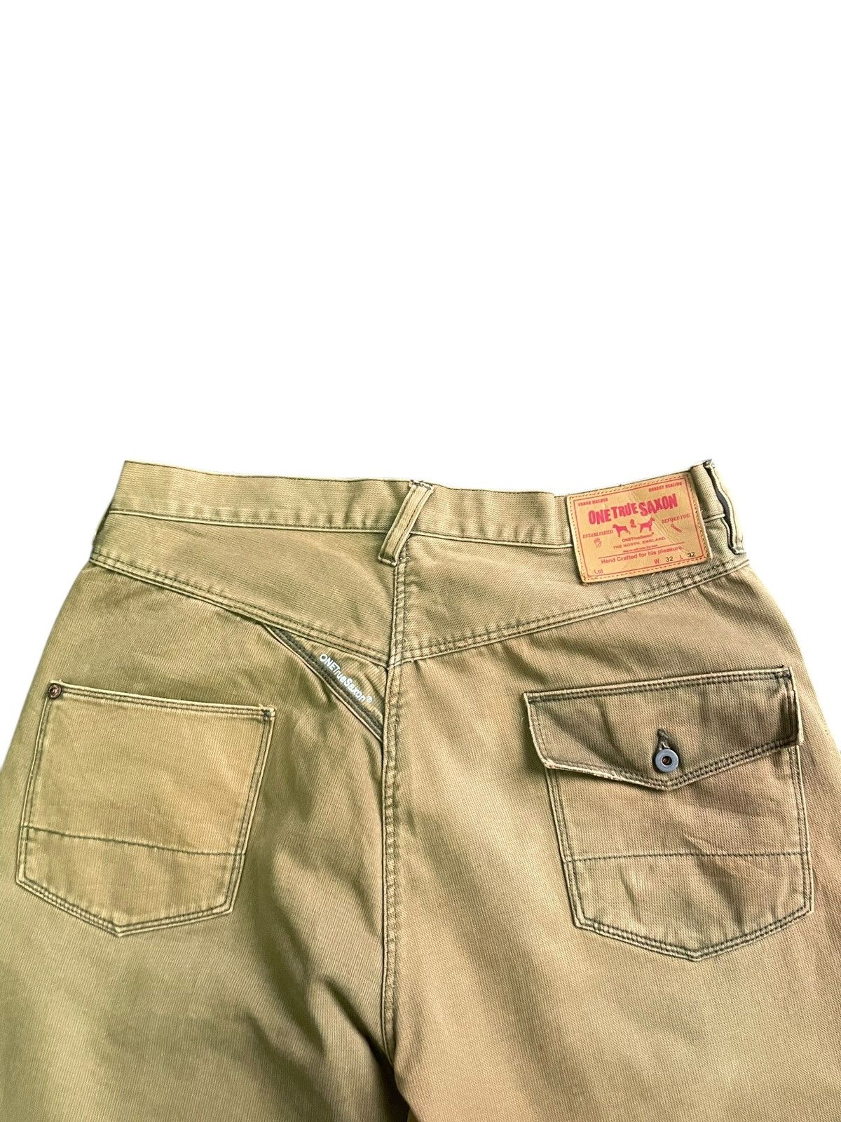 Designer × Vintage Vintage One True Saxon Denim Size US 34 / EU 50 - 10 Thumbnail