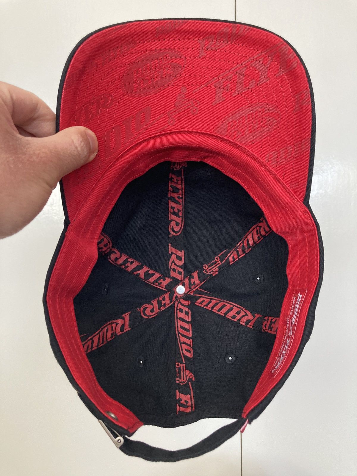 Vintage RADIO FLYER BASEBALL STRAPBACK HAT CAP EMBROIDERED RED WAGON Size ONE SIZE - 12 Thumbnail