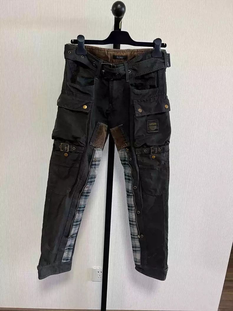 Undercover Undercover AW08 Oiled Cargo Pant trousers Size US 34 / EU 50 - 1 Thumbnail