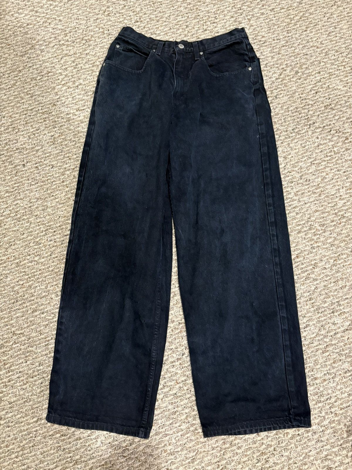 ANCHOR BLUE W38 BEYOND BAGGY チノパン ワイド Anchor blue beyond baggy - Gem