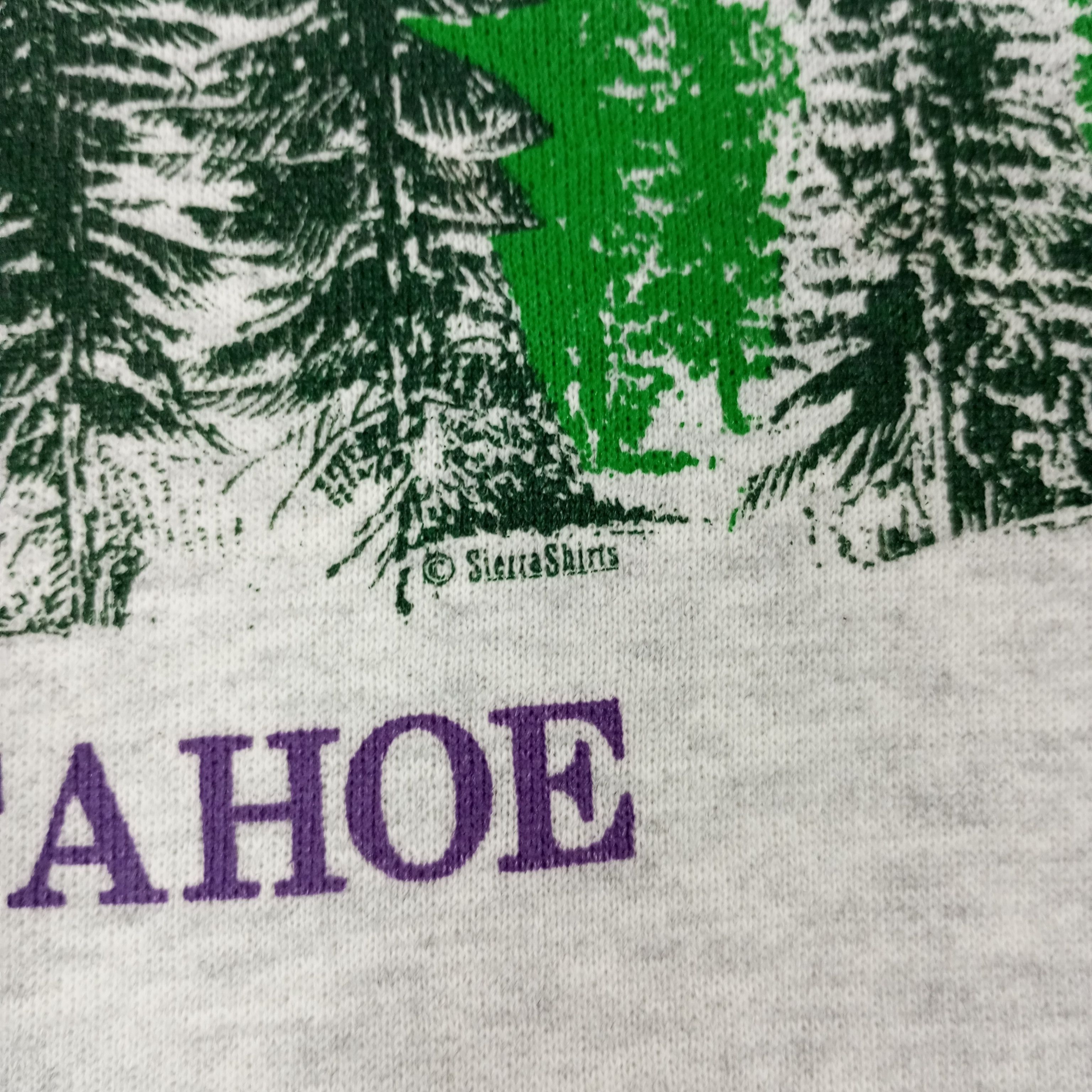 Vintage Lake Tahoe Art Style Vintage Sweatshirt Size US L / EU 52-54 / 3 - 3 Thumbnail