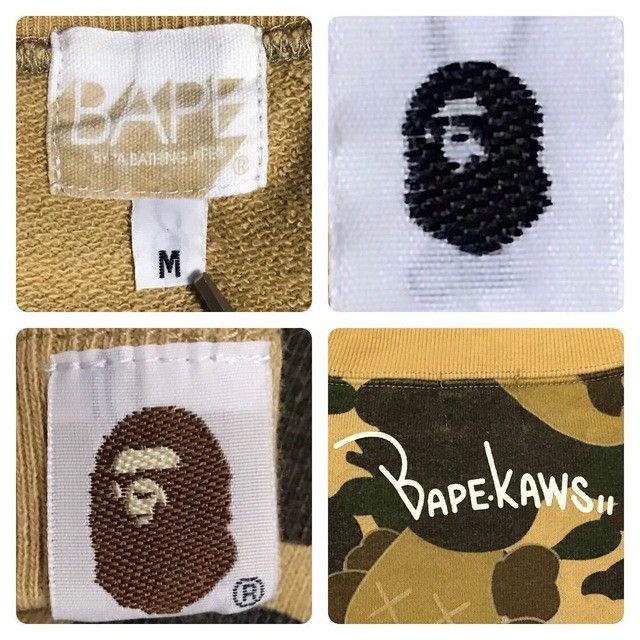 Bape × Kaws × Nigo KAWS × BAPE camo bendy sweat shirt a bathing ape NIGO Size US M / EU 48-50 / 2 - 8 Thumbnail