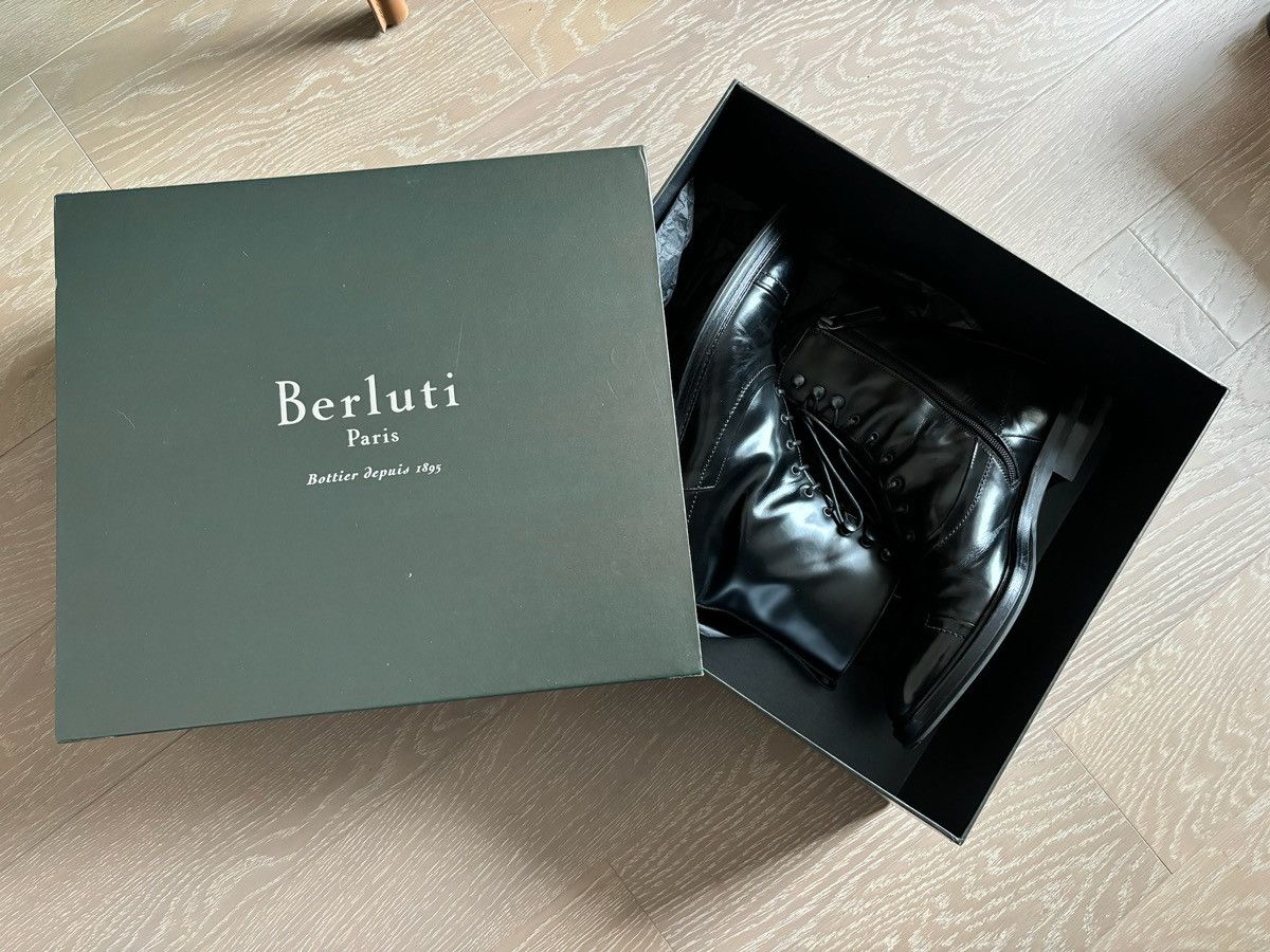 Berluti × Haider Ackermann Berluti FW17 Eris bergen boots by Haider Ackermann Size US 7.5 / EU 40-41 - 6 Thumbnail