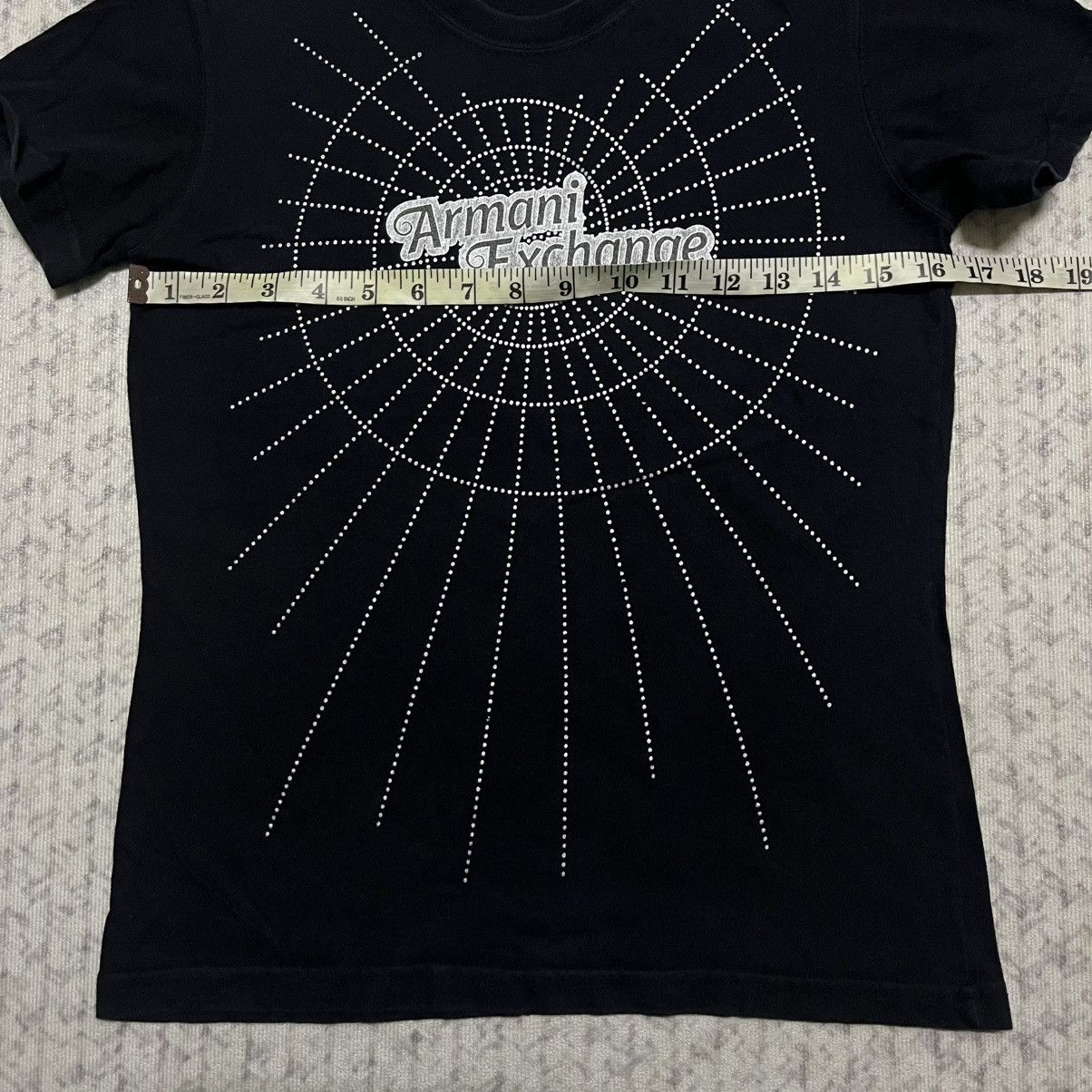 Armani Exchange Rare Vintage Armani Exchange Spider Web Tees Size US XXS / EU 40 - 10 Thumbnail