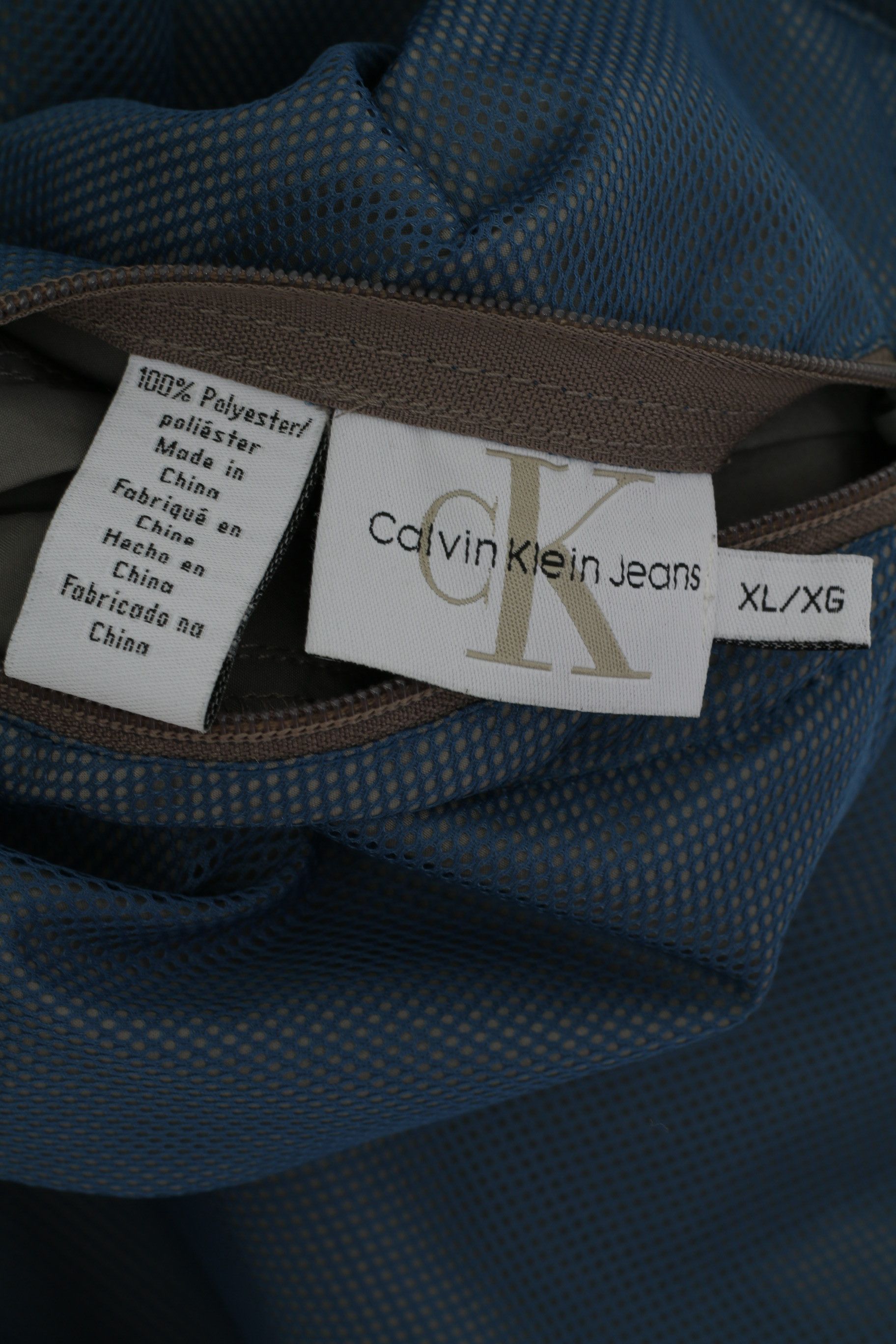 Calvin Klein Calvin Klein Jeans Men XL Jacket Blue Grey Vintage 5665 Size US XL / EU 56 / 4 - 6 Thumbnail