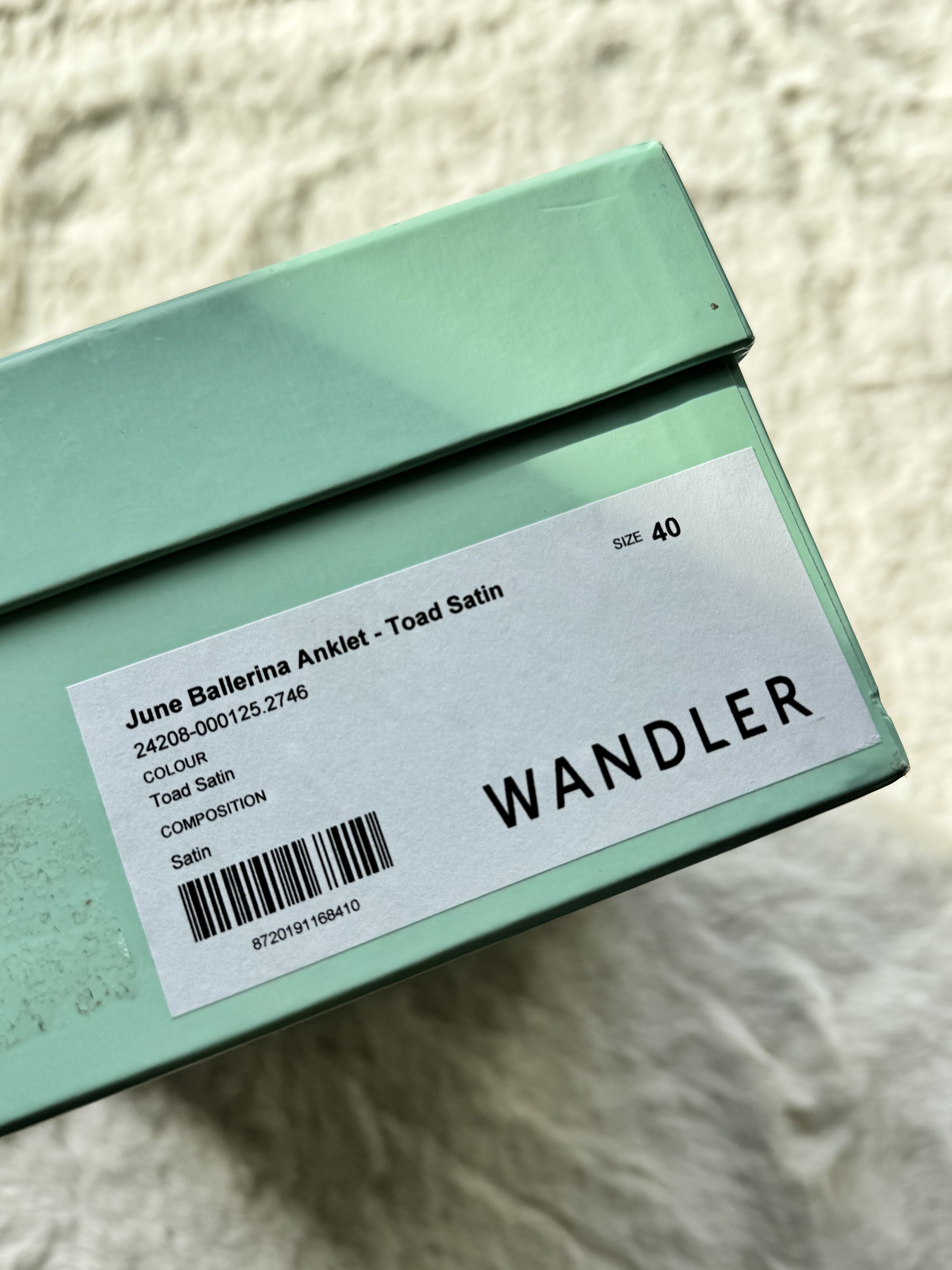 Wandler Wandler green khaki ballet flats with ankle fastening 40 Size US 10 / IT 40 - 10 Thumbnail