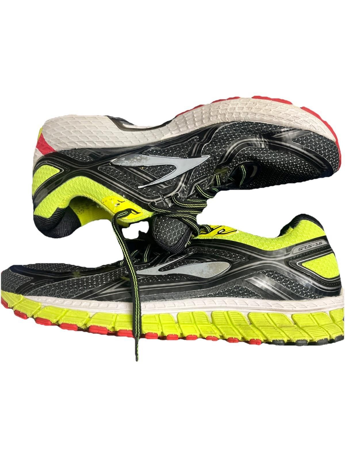Brooks Brooks Adrenaline GTS 16 Men's Size 12 Running Shoes Black Size US 12 / EU 45 - 5 Thumbnail