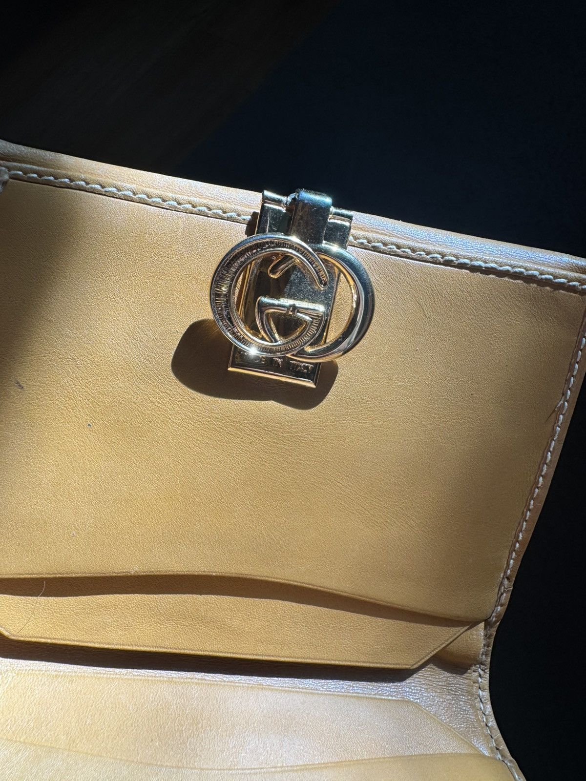 Gucci Gucci Micro GG Supreme interlocking clasp bifold wallet Size ONE SIZE - 3 Thumbnail