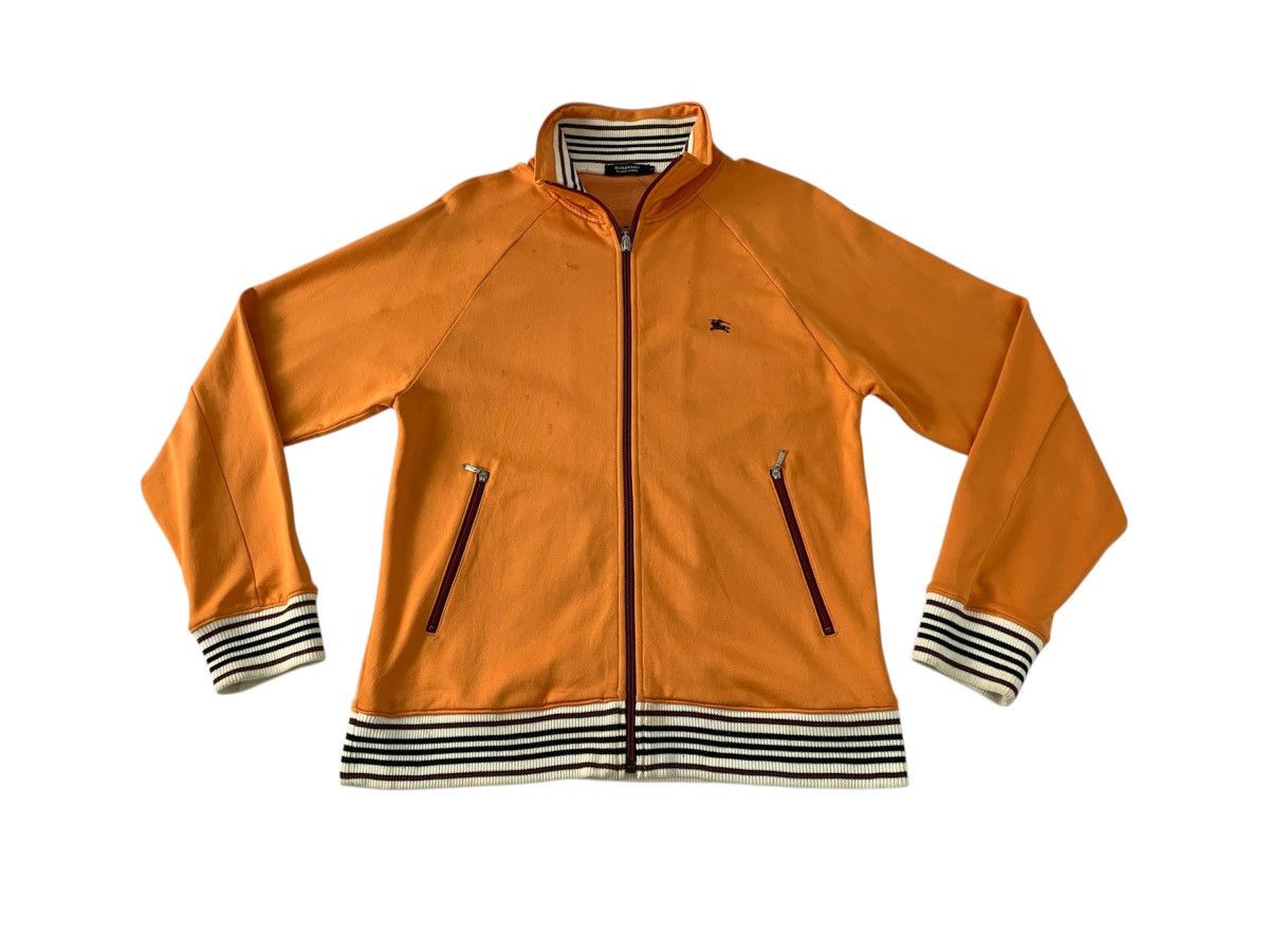 Burberry Burberry Black Label Orange Zip Up Hooded Plain Jacket Size US M / EU 48-50 / 2 - 1 Thumbnail