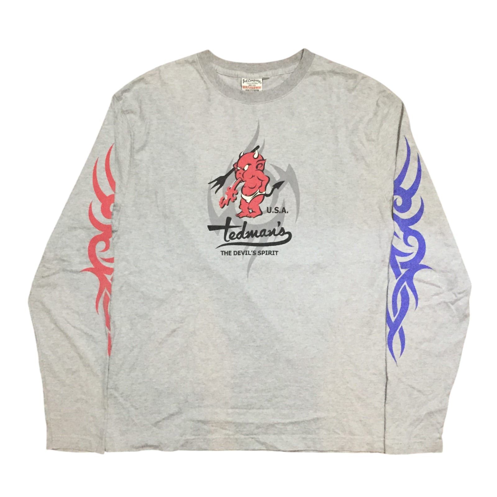 Tedman Japanese Brand Ted Company Ted Man The Devil's Spirit Tees Size US M / EU 48-50 / 2 - 2 Thumbnail