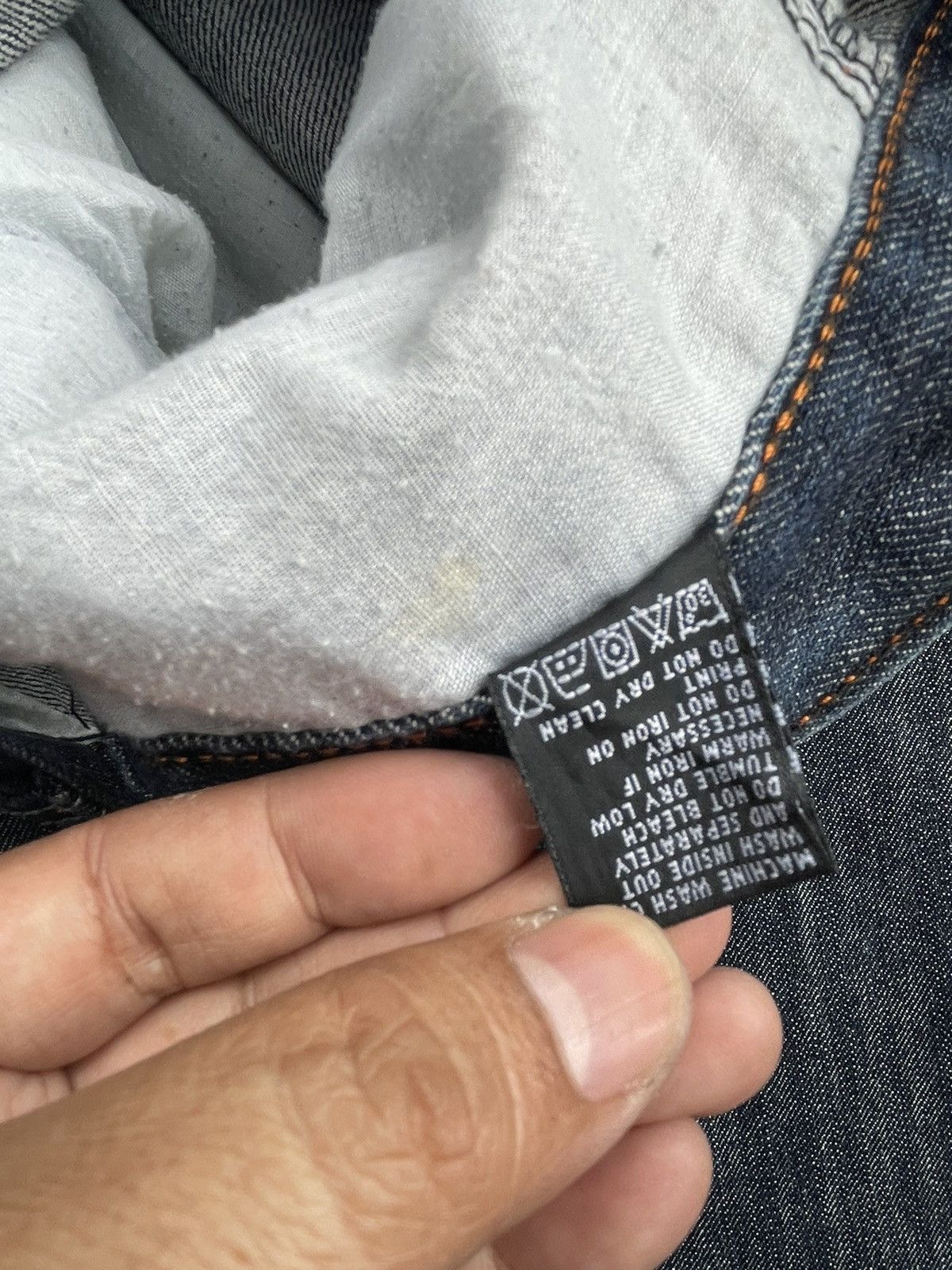 Japanese Brand Parish Custom Denim Size US 33 - 15 Thumbnail