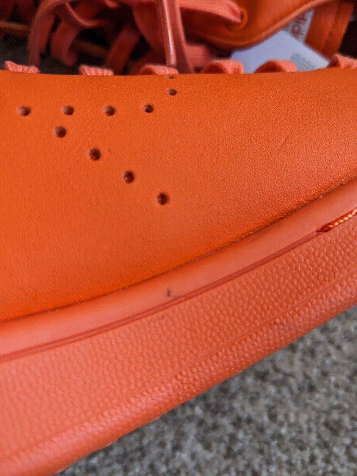 Adidas SS14 2014 adidas x Raf Simons Stan Smith Orange B35497 Size US 10.5 / EU 43-44 - 3 Thumbnail