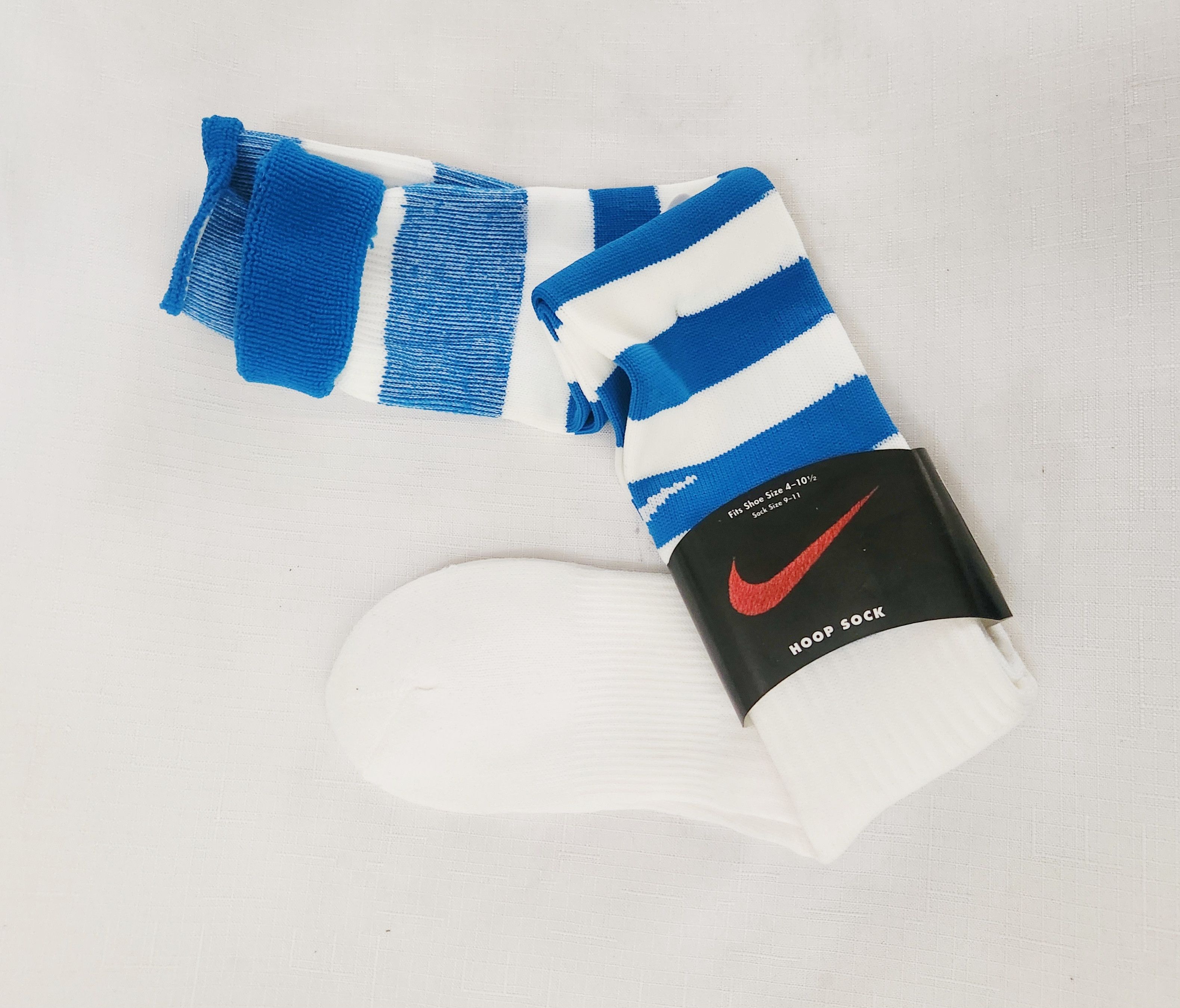 Nike × Vintage Nike Hoop Sock VTG New NOS Deadstock Rare Knee Socks vintage Size ONE SIZE - 2 Thumbnail