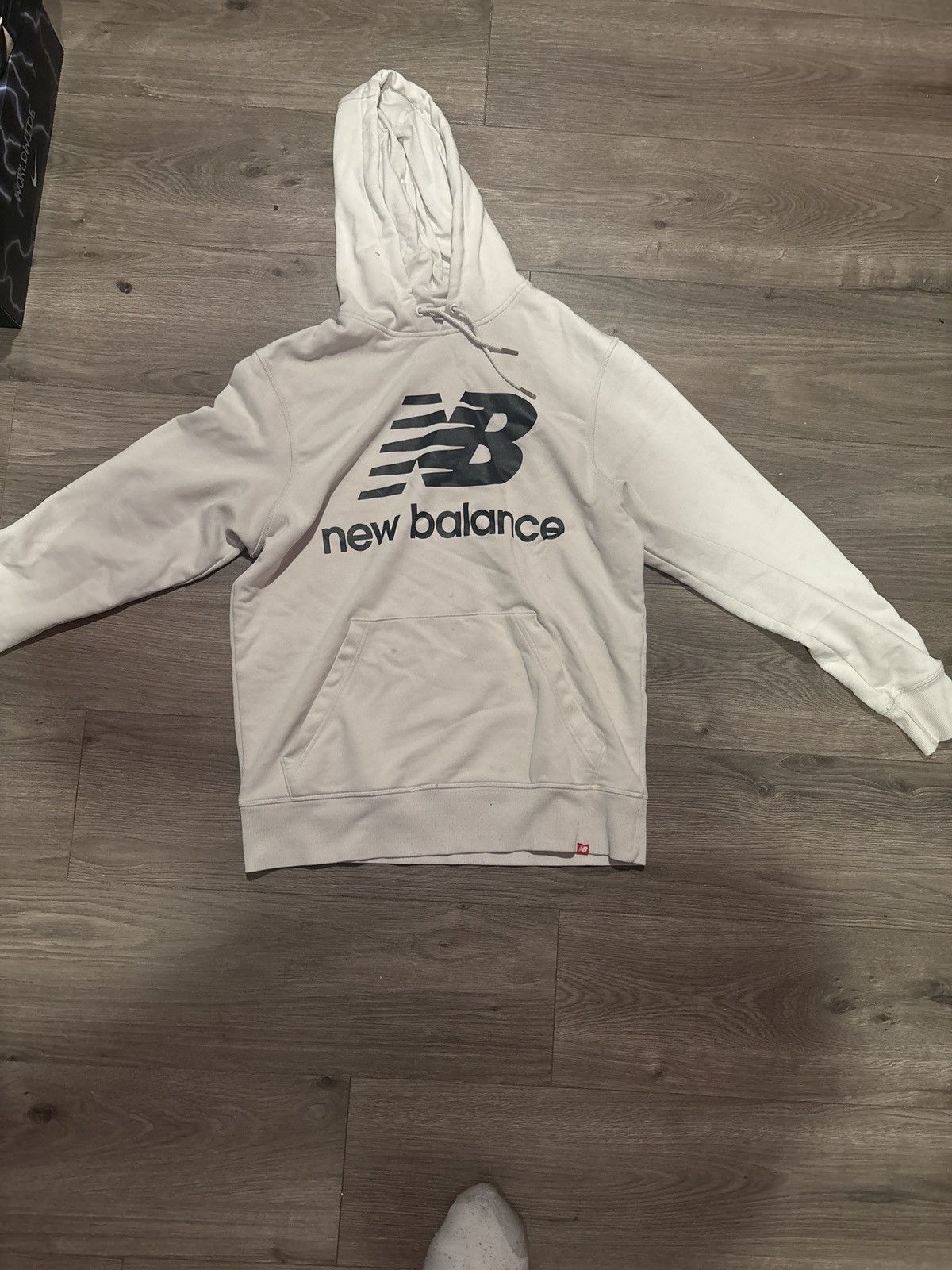 New Balance White new balamce hoodie Size US M / EU 48-50 / 2 - 2 Thumbnail