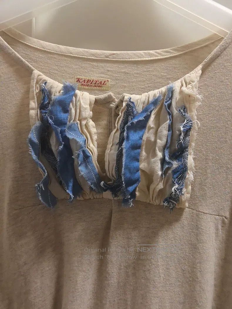 Kapital Kapital Size OS Cotton and linen top T-shirt Size M / US 6-8 / IT 42-44 - 3 Thumbnail