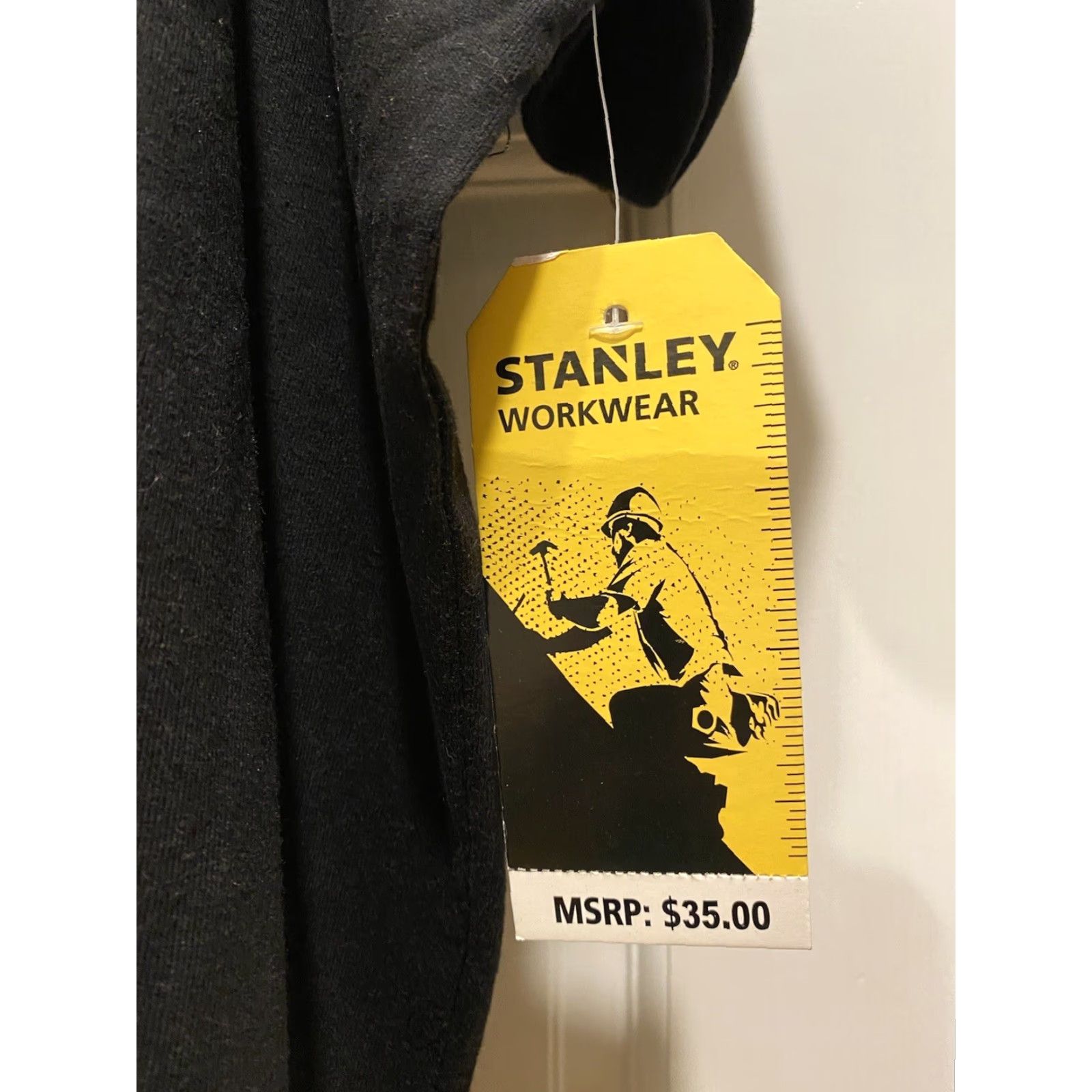 Vintage Stanley Stretch Shirt Mens 2XLBlack Henley Short Sleeve Button-Up NWT Work New Size US XXL / EU 58 / 5 - 3 Thumbnail