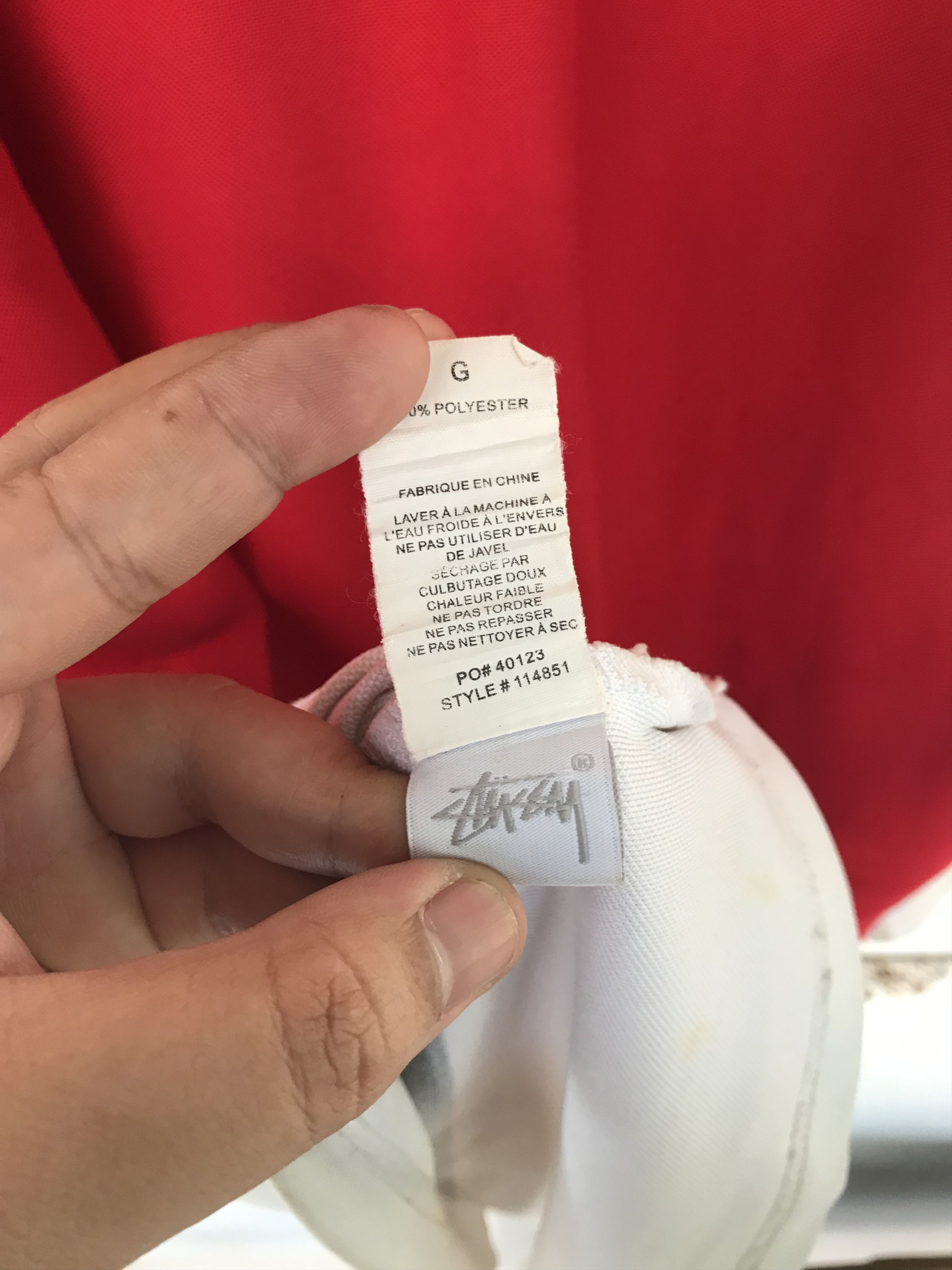 Stussy Stussy 3/4 Hockey Jersey Size US L / EU 52-54 / 3 - 13 Thumbnail