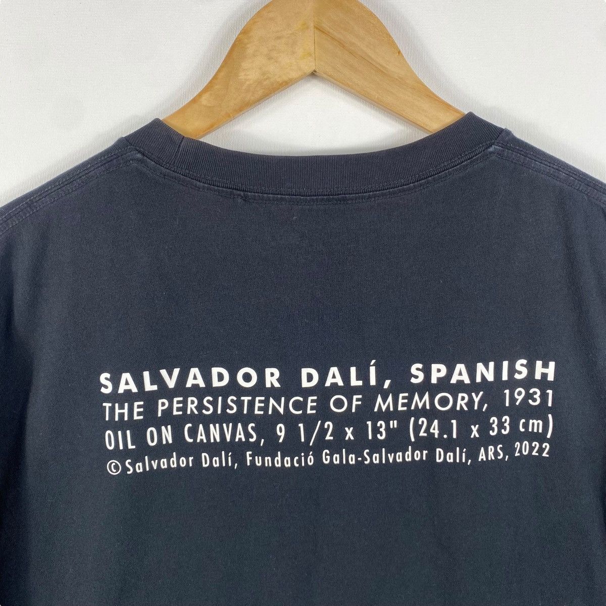 Japanese Brand SALVADOR DALI The Persistence Of Memory Artwork MoMa Size US XL / EU 56 / 4 - 6 Thumbnail