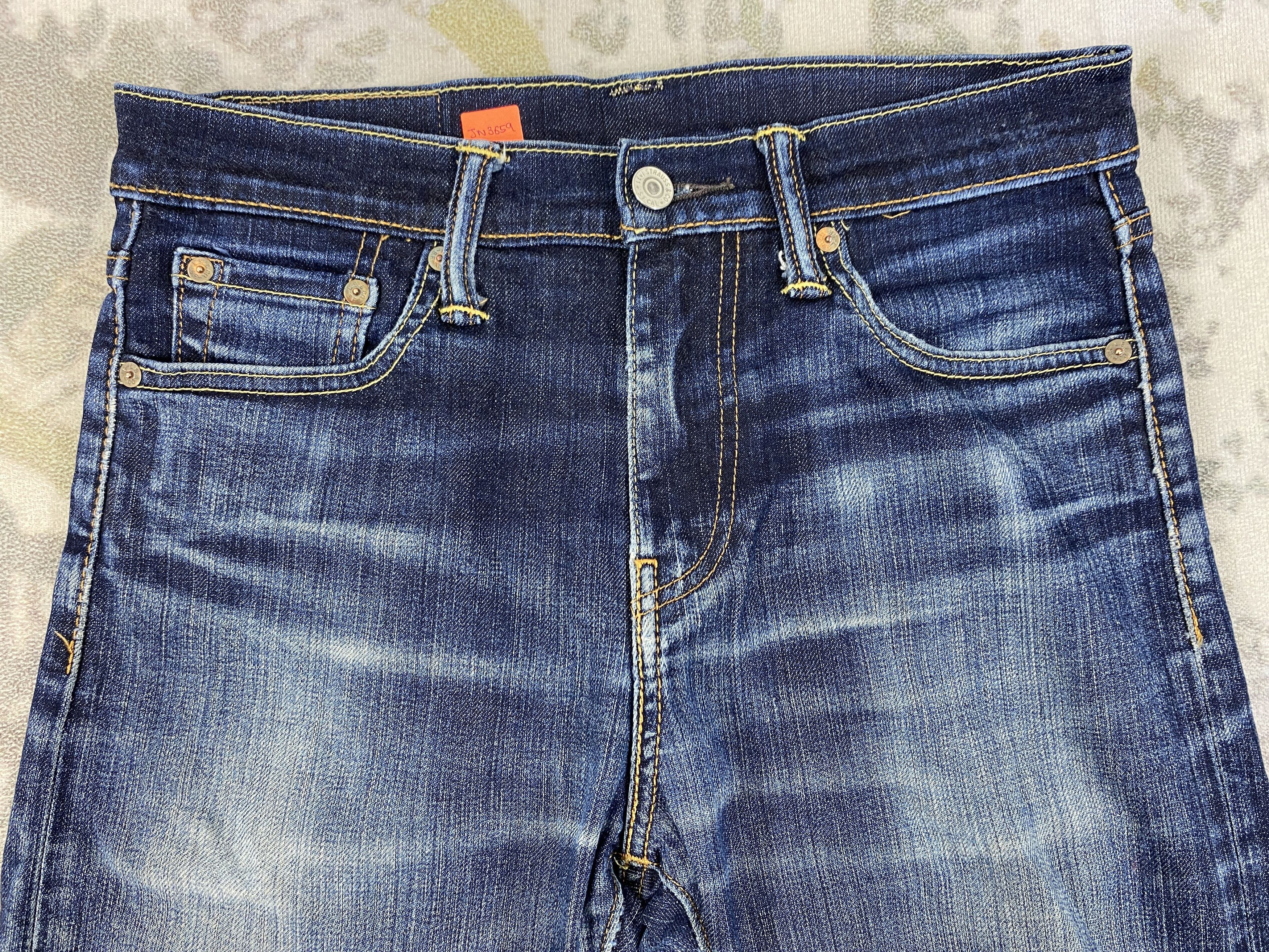 Levi's Faded Blue Vintage Levi's 510 Jeans 29x30 Denim- JN3659 Size US 29 - 3 Thumbnail