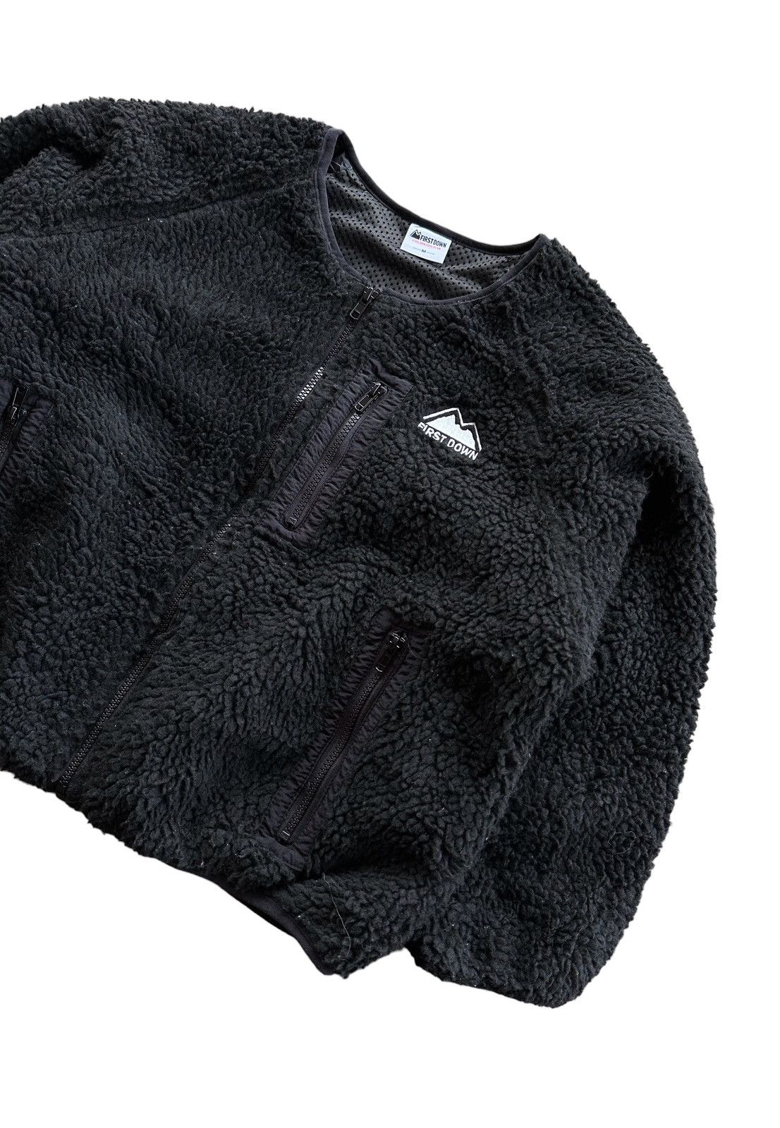 Vintage First Down Fleece Jacket Size M / US 6-8 / IT 42-44 - 5 Thumbnail