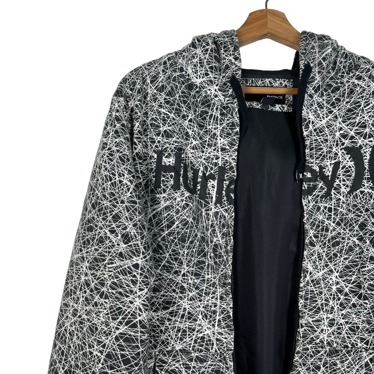 Hurley 🔥 HURLEY HOODIE NICE DESIGN JACKET Size US L / EU 52-54 / 3 - 4 Thumbnail