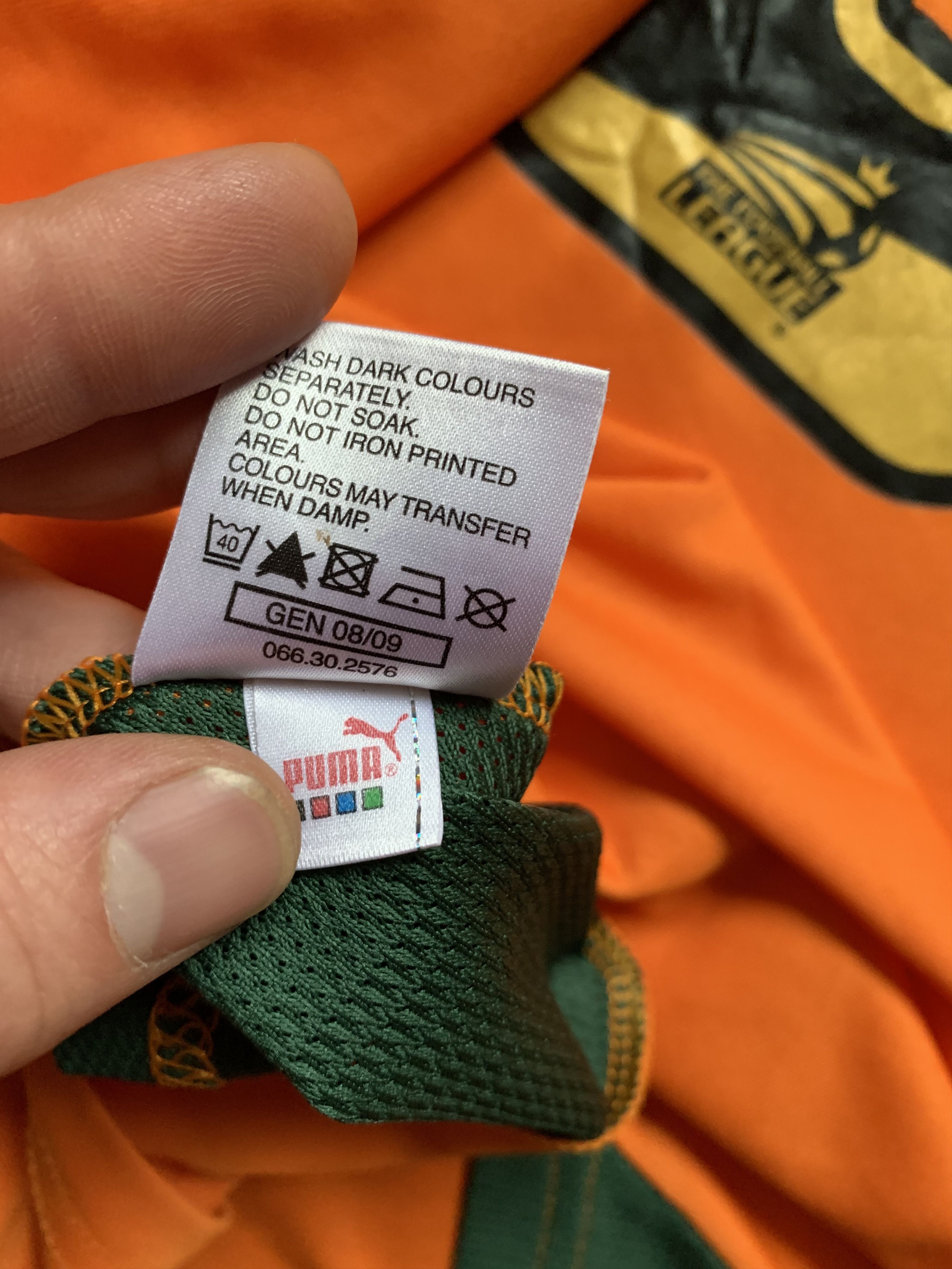 Puma × Vintage Vintage Puma Plymouth Argyle Away Football Shirt 2008-2009 Size US XL / EU 56 / 4 - 6 Thumbnail