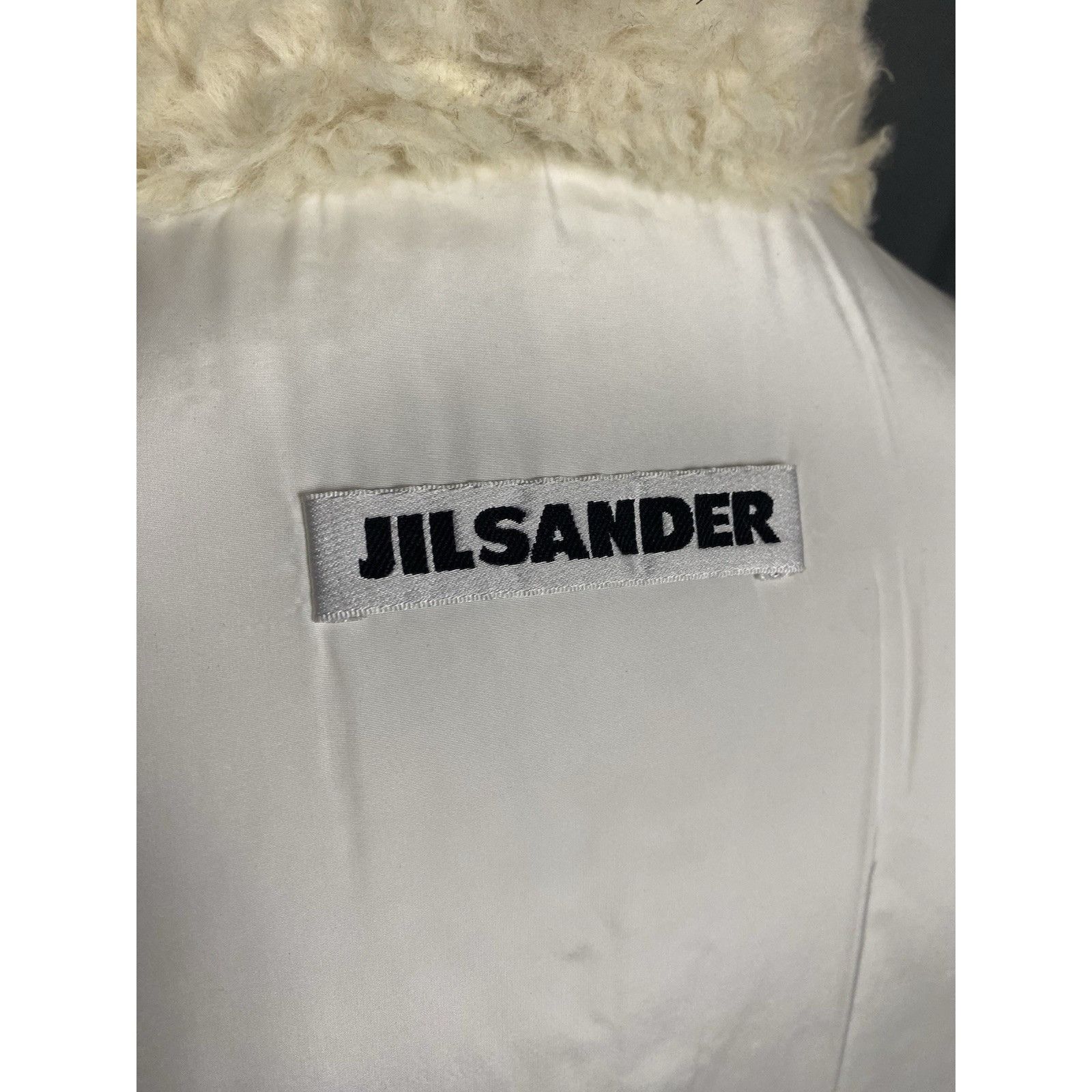Jil Sander Jil Sander Women's White Puffer Quilted Insulated Sherpa Col Size XS / US 0-2 / IT 36-38 - 9 Thumbnail
