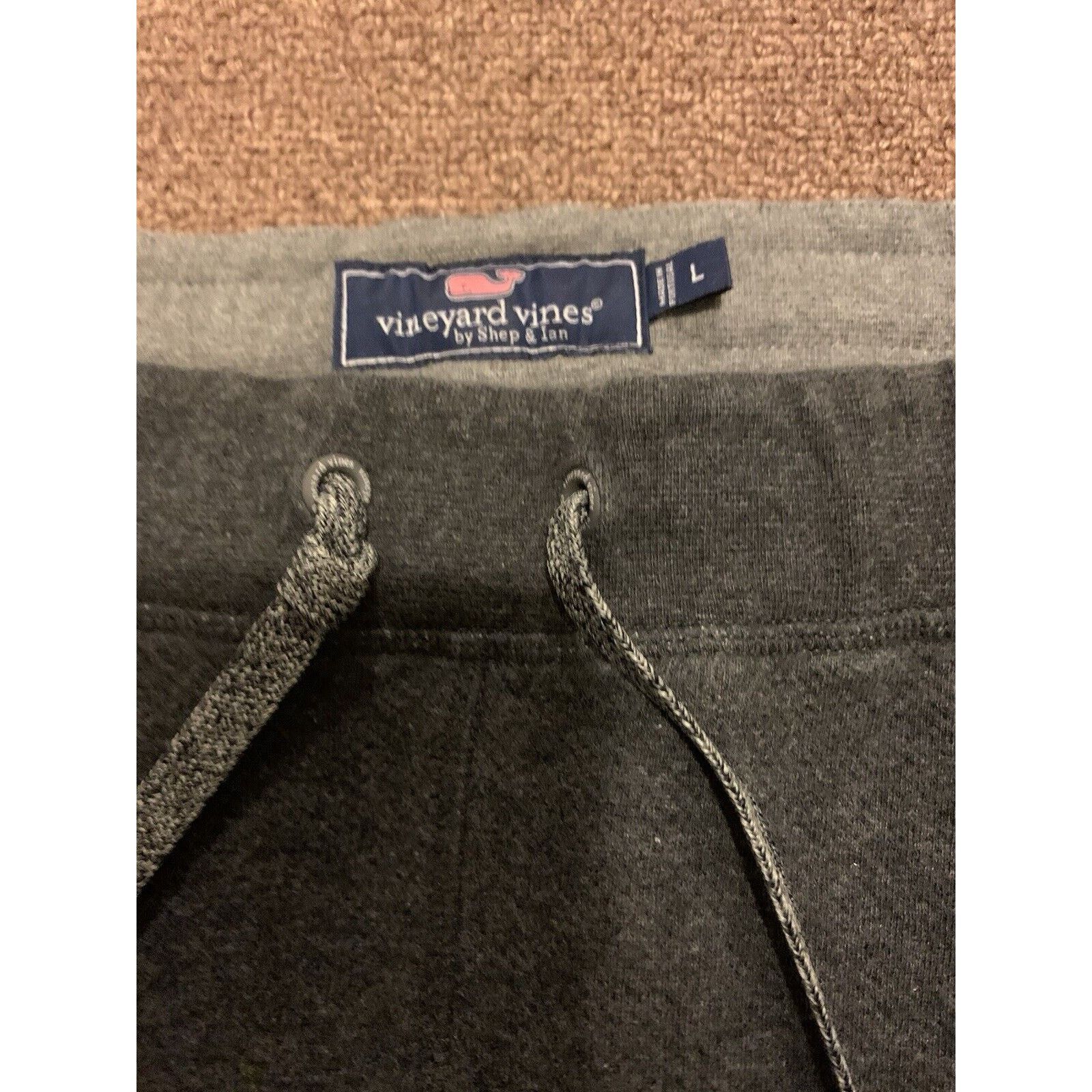 Vineyard Vines Vineyard Vines Sweatpants Men L Gray Joggers Fleece Pockets Size US 36 / EU 52 - 2 Thumbnail