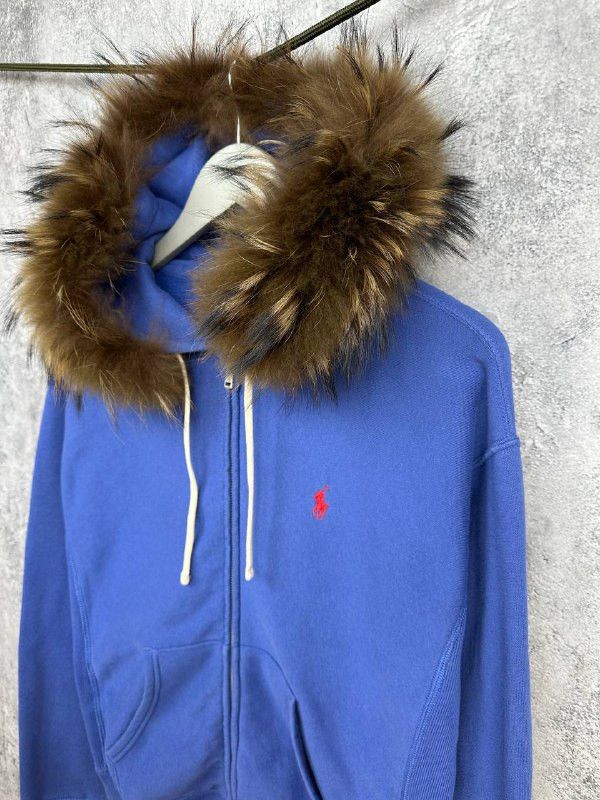 If Six Was Nine Polo Ralph Lauren Y2K IfSixWasNine Crazy Full Zip Hoodie Fur Size US S / EU 44-46 / 1 - 5 Thumbnail
