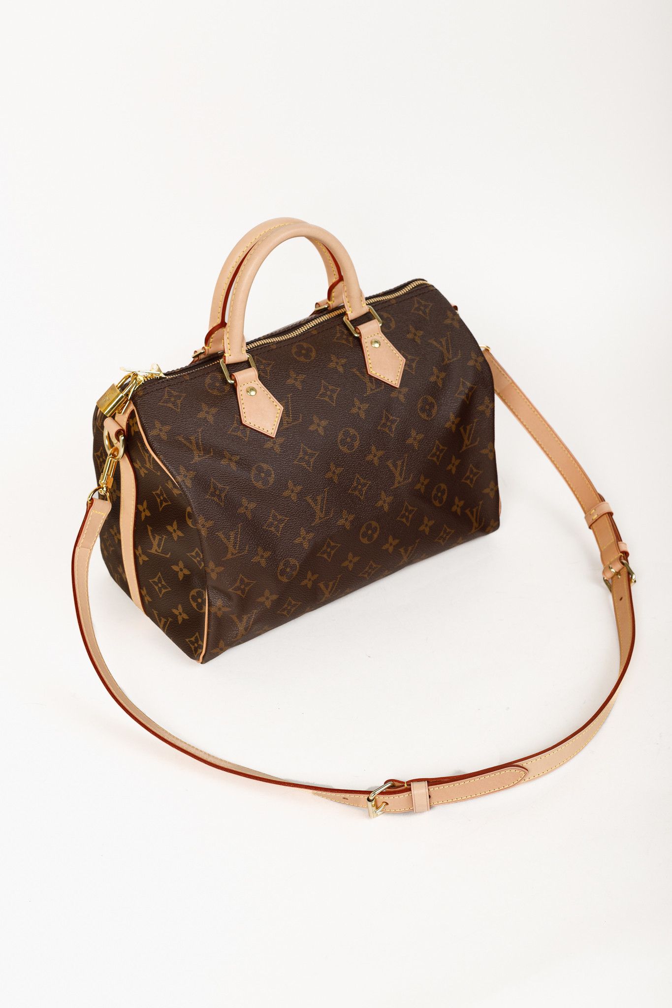 Louis Vuitton Louis Vuitton Speedy 30 Monogram Canvas Bag Size ONE SIZE - 6 Thumbnail