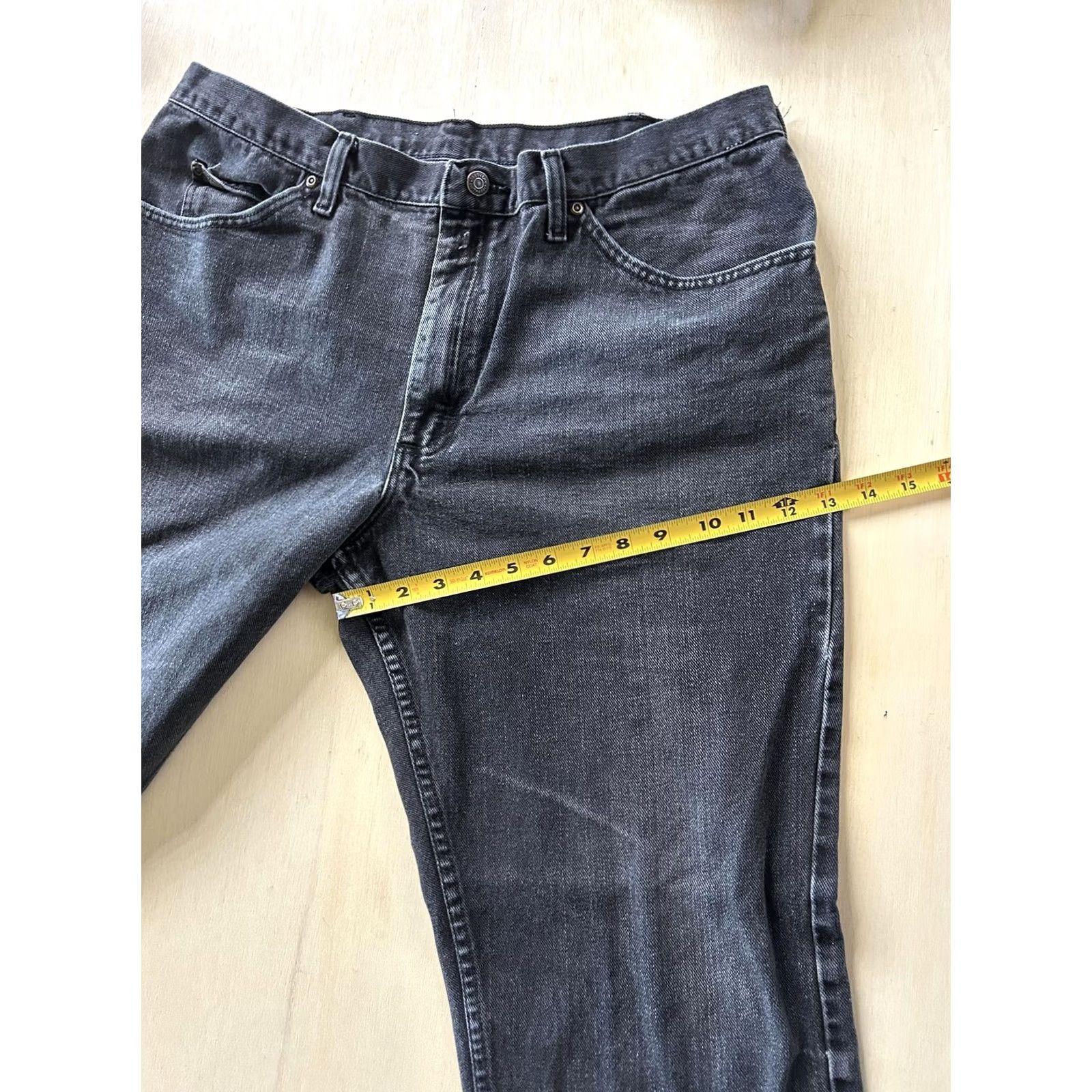 Wrangler Wrangler Jeans Mens Gray Denim Straight Leg Charcoal Wash Casual Pants Size US 40 / EU 56 - 5 Thumbnail