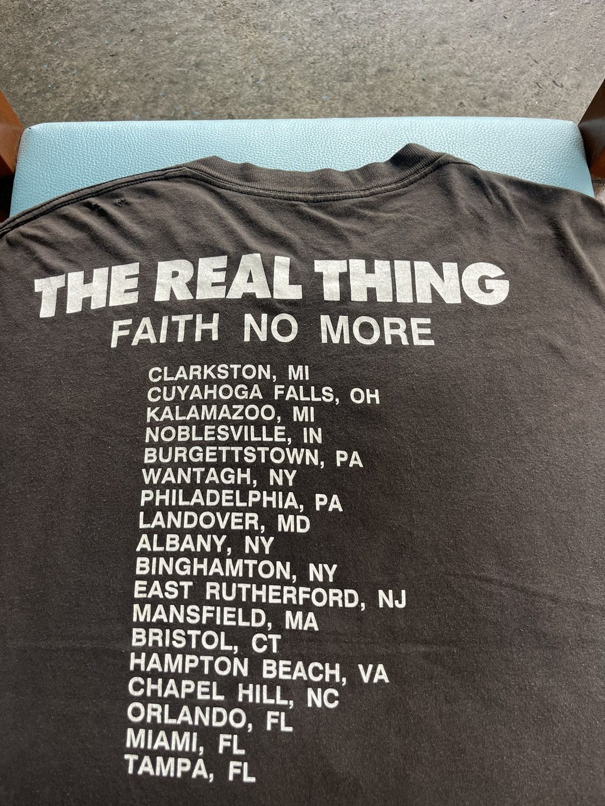 Band Tees × Vintage Vintage FAITH NO MORE 1990’s The Real Thing T-shirt Size US XL / EU 56 / 4 - 9 Thumbnail