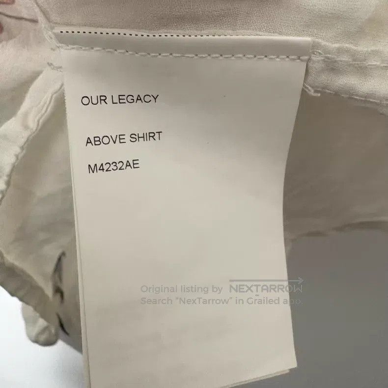 Our Legacy Our Legacy Silk cotton floral shirt Size US M / EU 48-50 / 2 - 4 Thumbnail