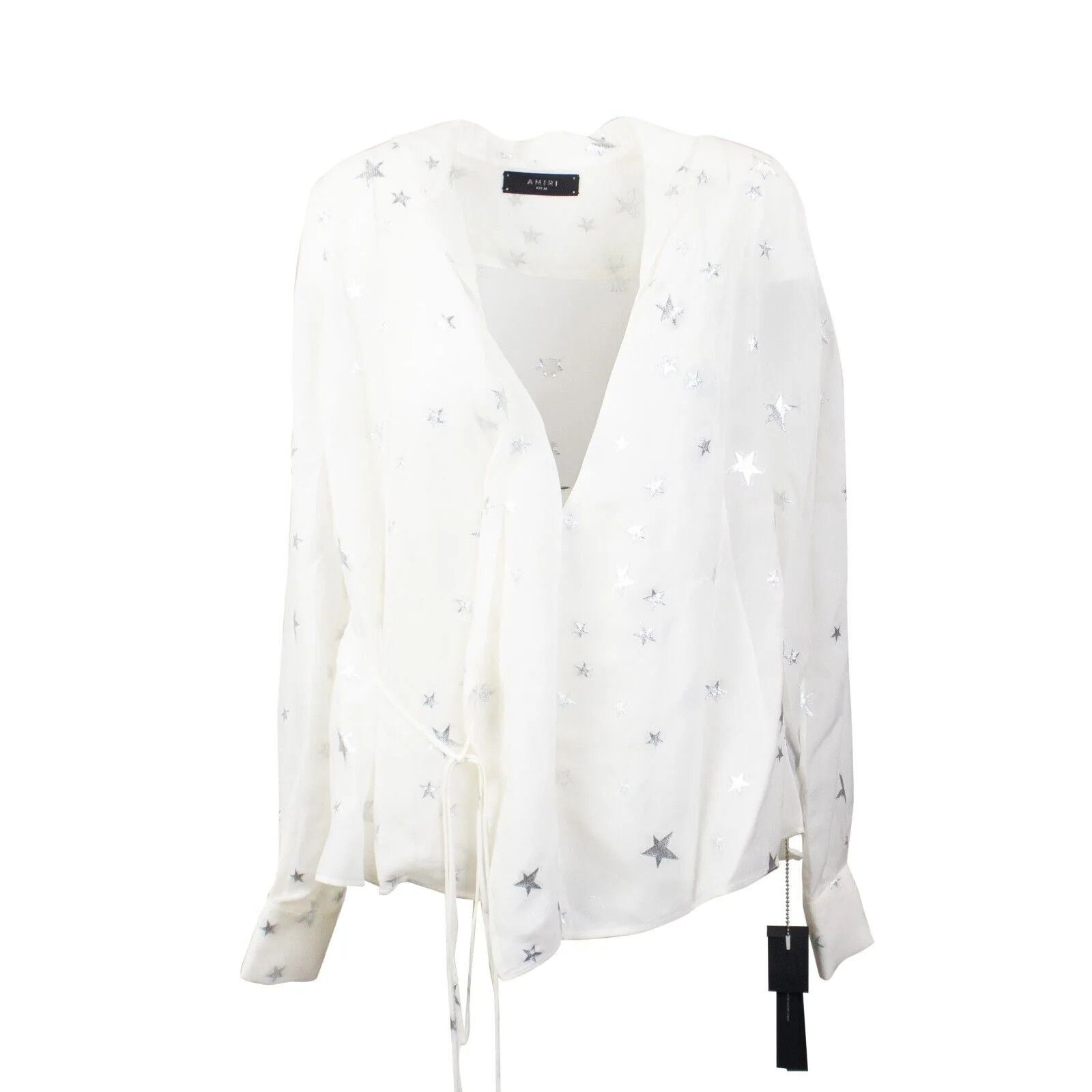 Amiri o1y0425 Blouse in White Size XS / US 0-2 / IT 36-38 - 1 Thumbnail