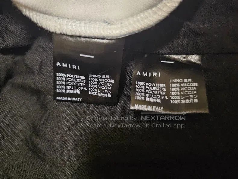 Amiri Amiri Blue Tracksuit Set With Repairs. Size US M / EU 48-50 / 2 - 6 Thumbnail