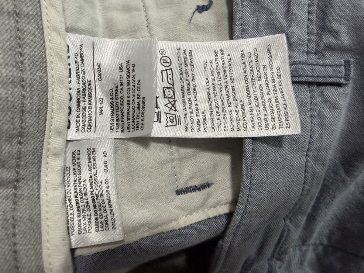Dockers Dockers Flex Comfort Light Blue Shorts Size 38. Inseam 8in Size US 38 / EU 54 - 6 Thumbnail