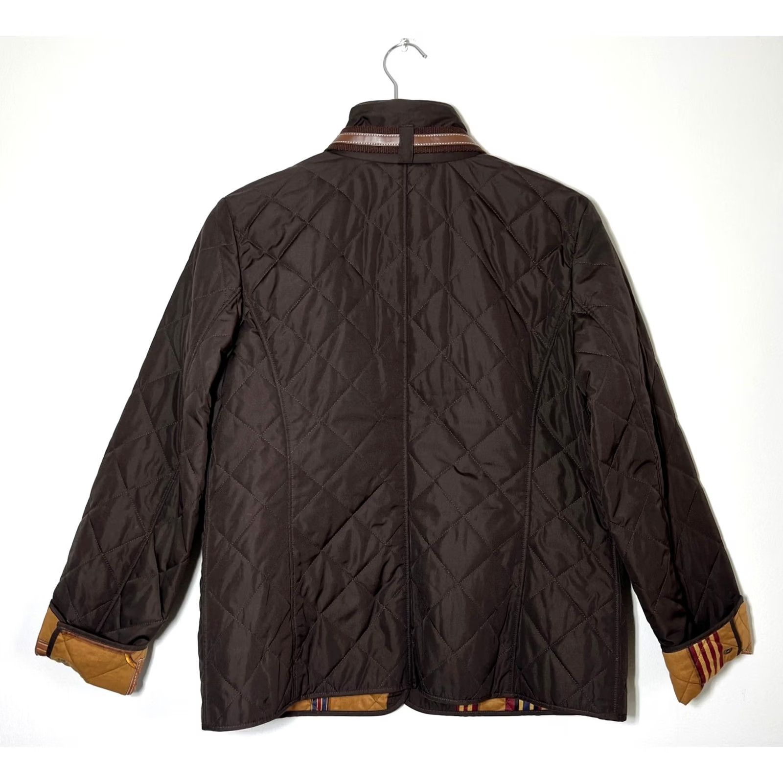 Ralph Lauren VINTAGE Ralph Lauren Women's Quilted Barn Jacket Shirt Size 32" / US 10 / IT 46 - 3 Thumbnail