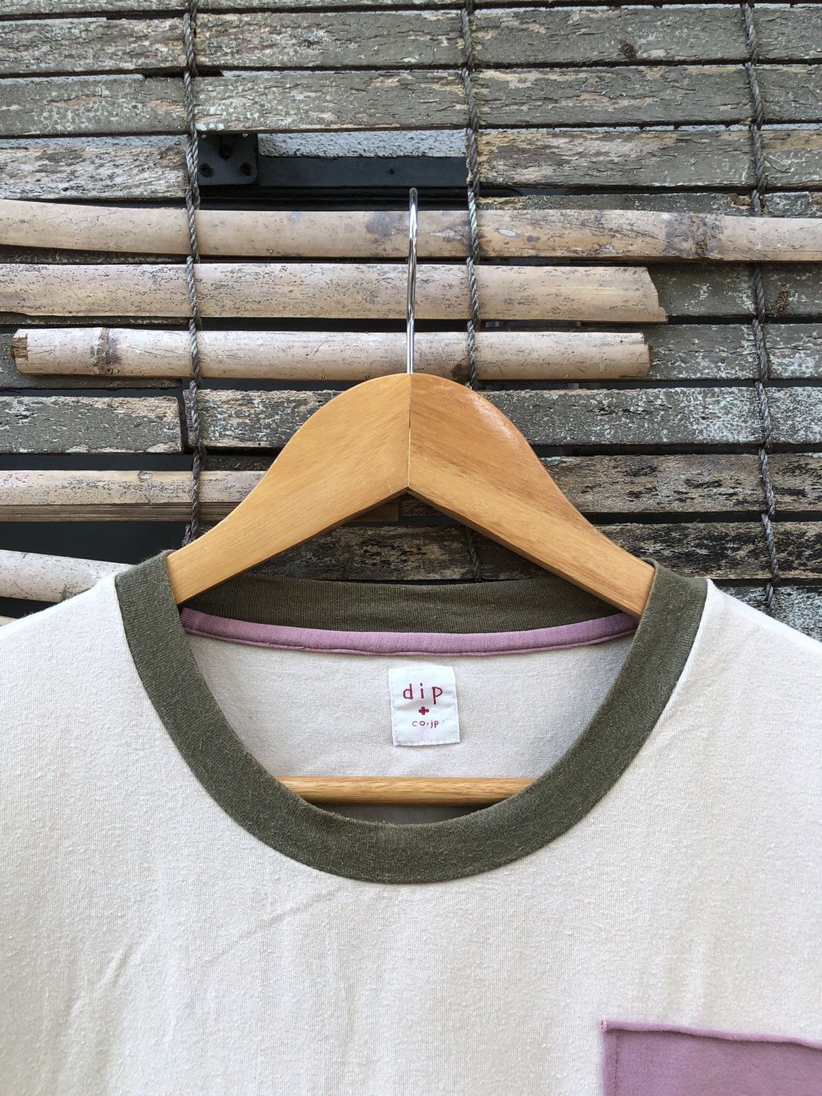 Japanese Brand × Vintage Japanese Brand Dip Co.jp Issey Miyake Patchwork Style Tshirt Size US L / EU 52-54 / 3 - 6 Thumbnail