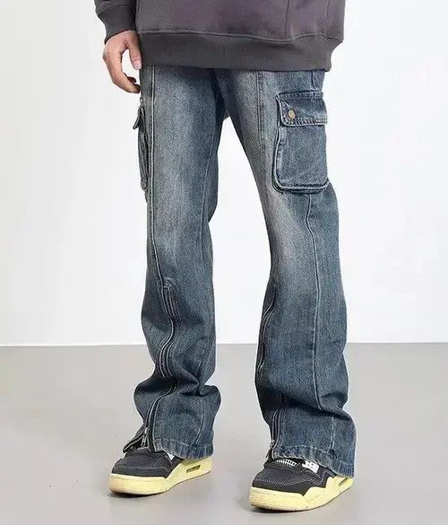 Jean Streetwear Straight Baggy Jean Size US 32 / EU 48 - 4 Thumbnail