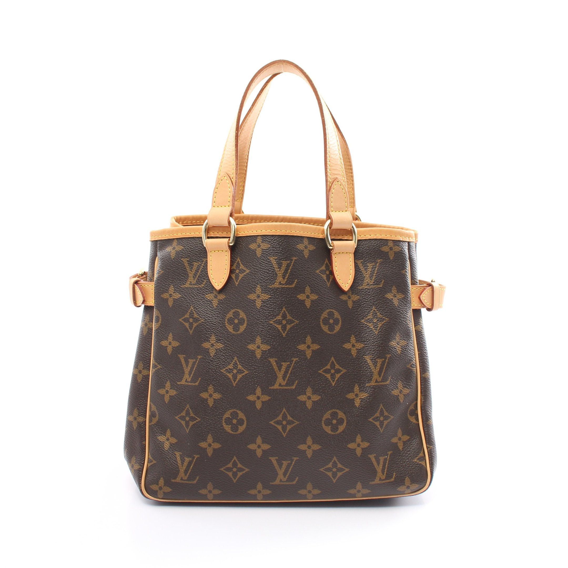 Louis Vuitton Louis Vuitton Batignolles Monogram Handbag Leather Brown Size ONE SIZE - 1 Thumbnail