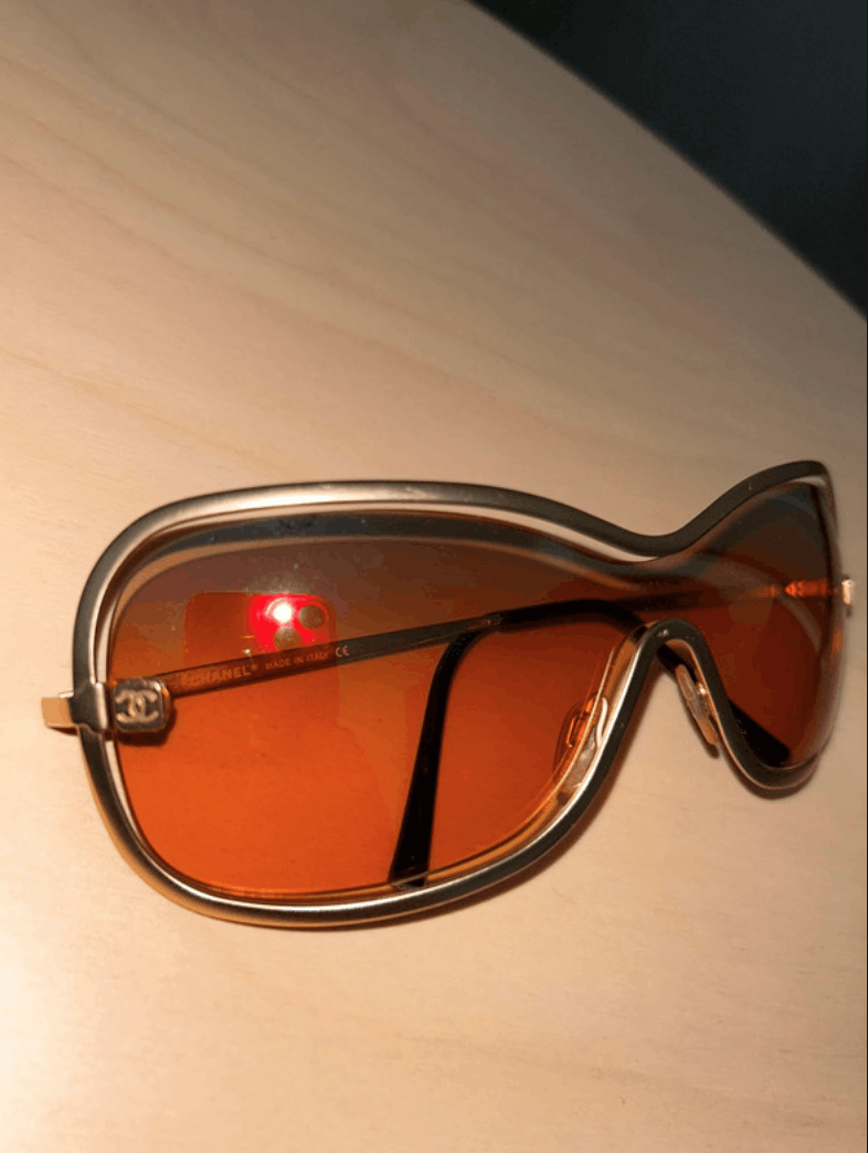 Chanel CHANEL Sunglasses 4031 Rimless Rhinestone 4017 Vintage Size ONE SIZE - 2 Thumbnail
