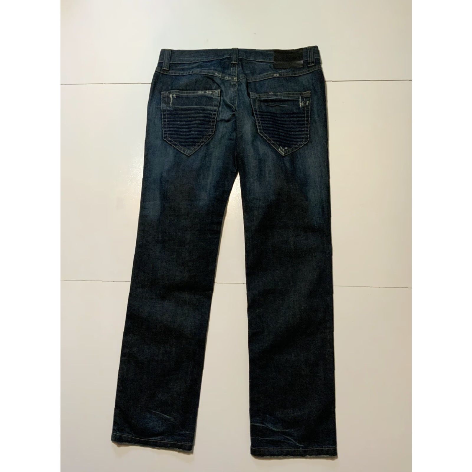 John Richmond VINTAGE John Richmond Jeans Button Fly Rock N Roll Denim Sz. 36 Men Blue 36 Inseam Rock Theme 90s Mens Size US 36 / EU 52 - 3 Thumbnail