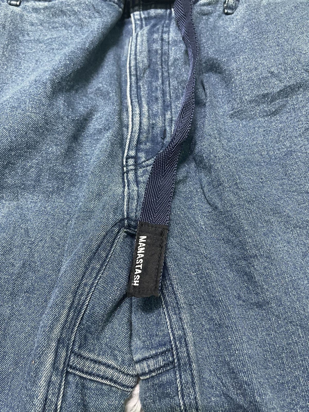 Manastash 90s MANASTASH BAGGY SOFT DENIM PANT Size US 30 / EU 46 - 7 Thumbnail