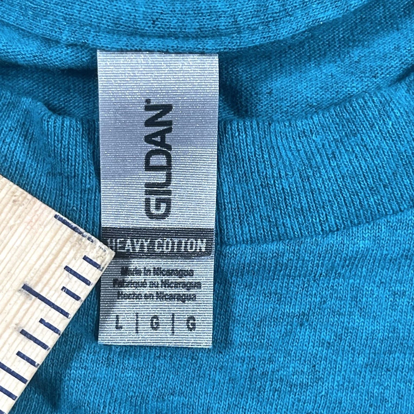 Gildan Gildan T-Shirt Adults L Large Heavy Cotton Blend Nashville Tennessee Blue Size US L / EU 52-54 / 3 - 7 Thumbnail