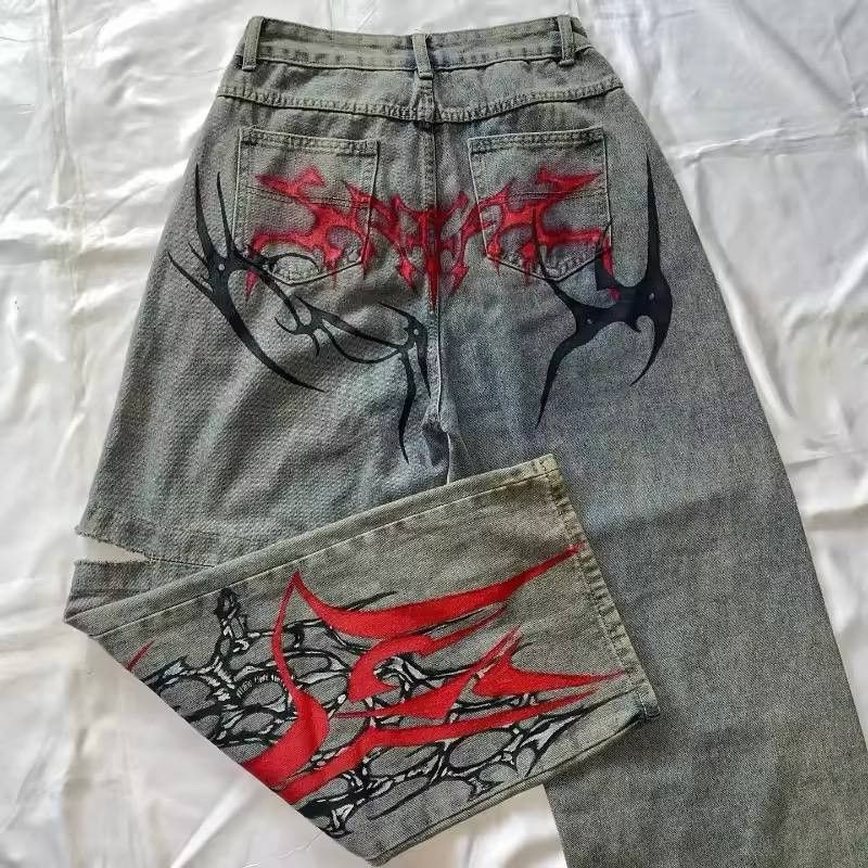 Japanese Brand × Vintage On-trend vintage baggy jeans Size US 36 / EU 52 - 1 Thumbnail