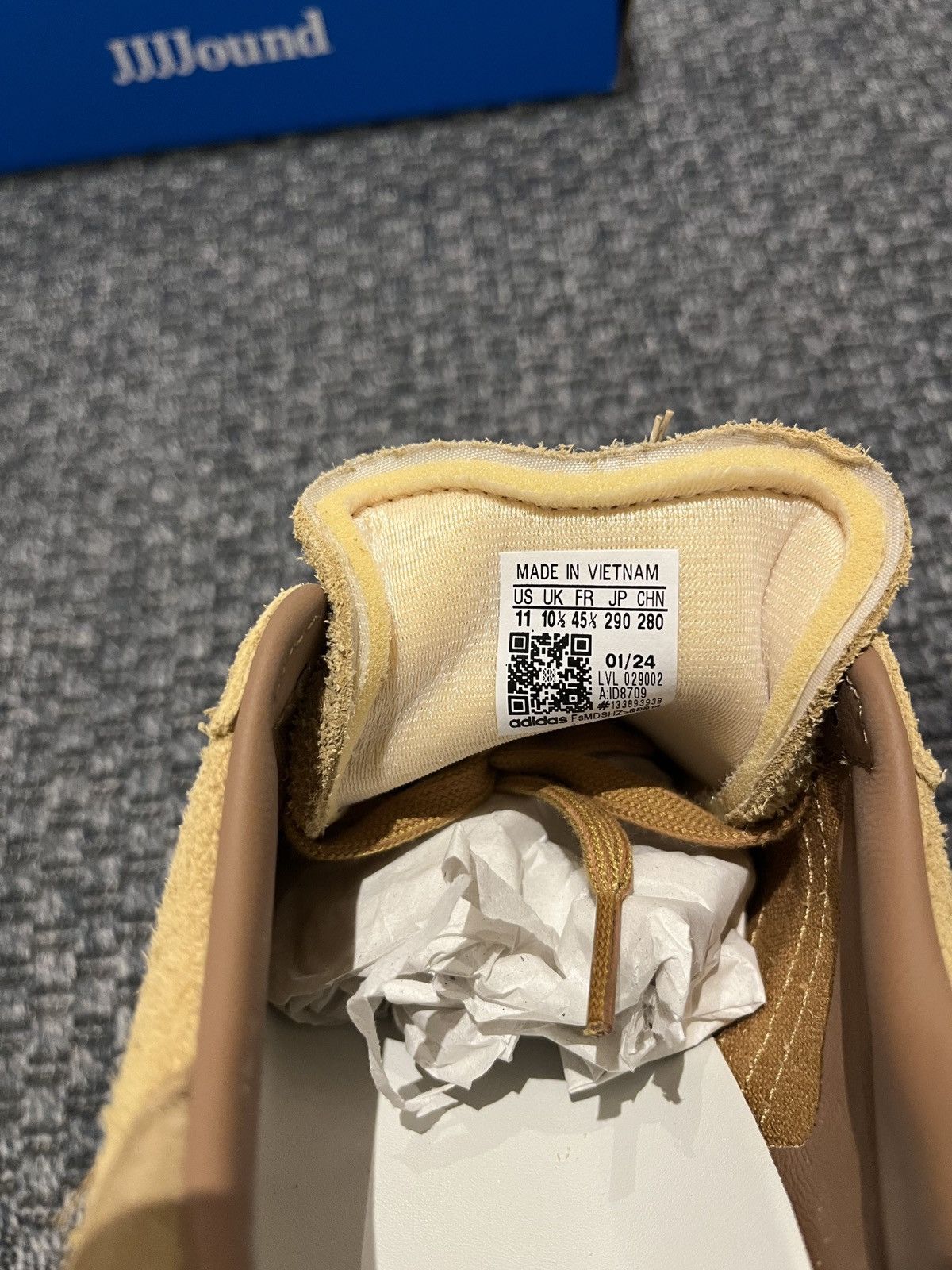 Adidas ADIDAS SAMBA x JJJJOUND Size US 11 / EU 44 - 3 Thumbnail